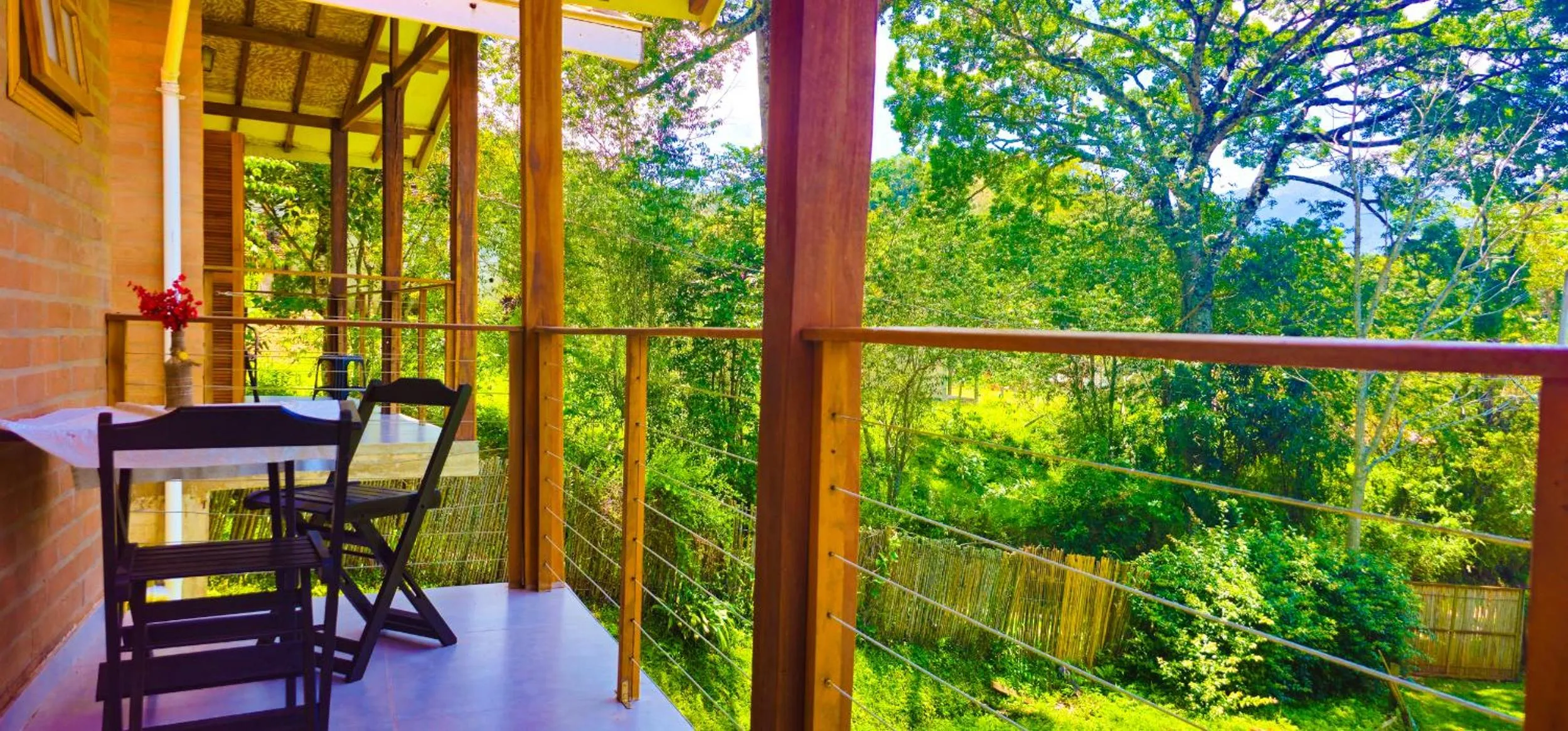 Garden in Cores e Flores da Serra Pousada by Concavus