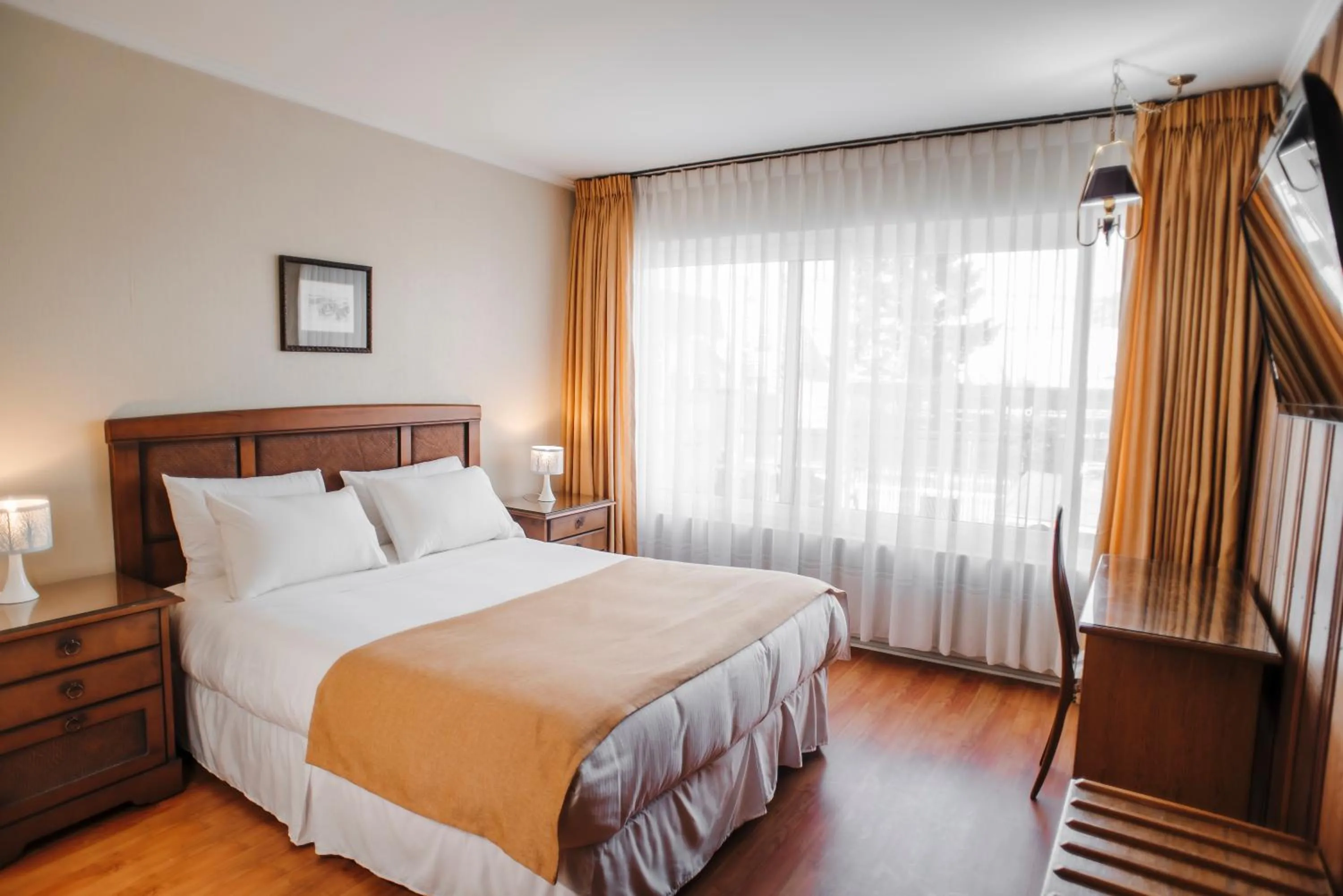 Bed in Hotel Melillanca