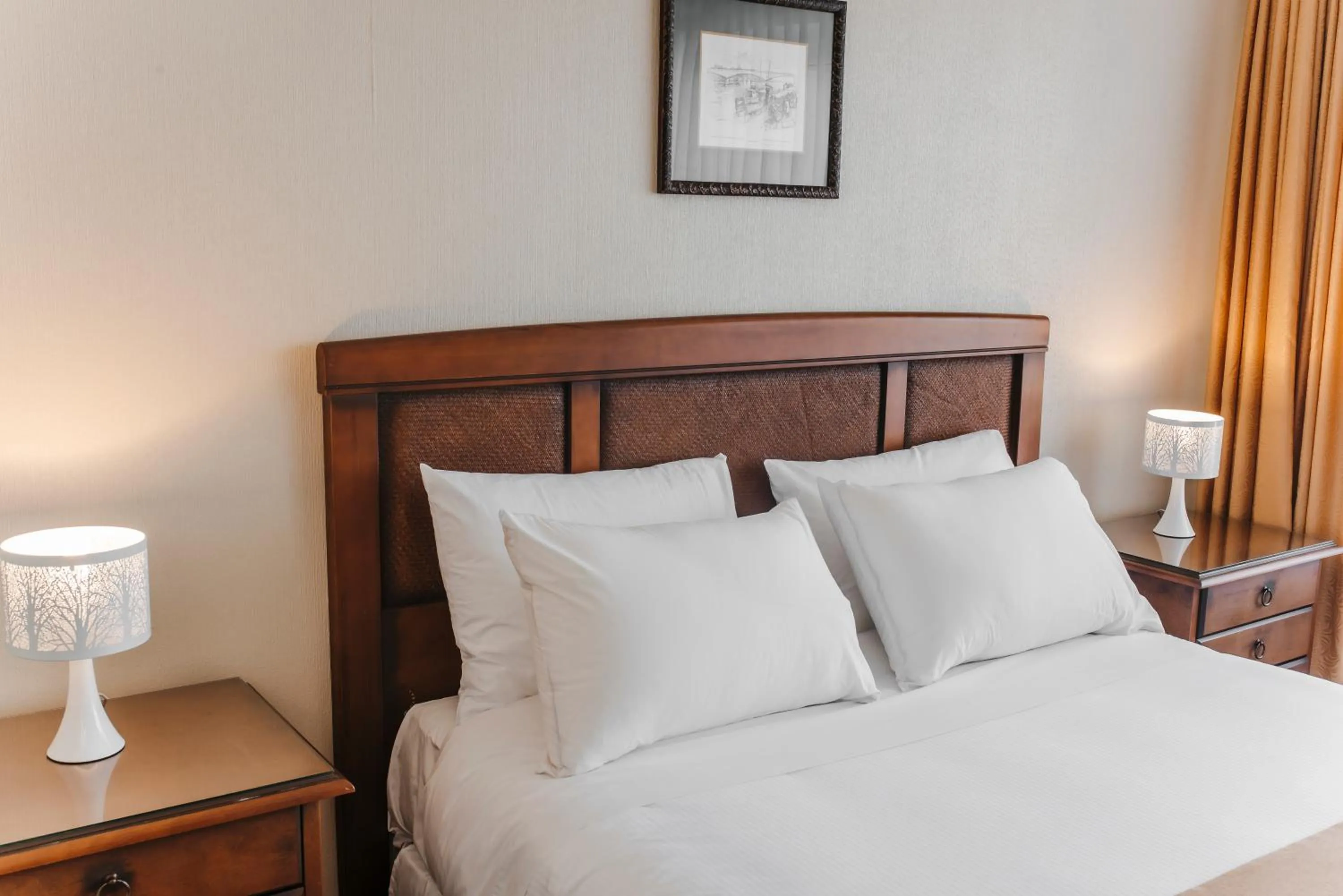 Bed in Hotel Melillanca