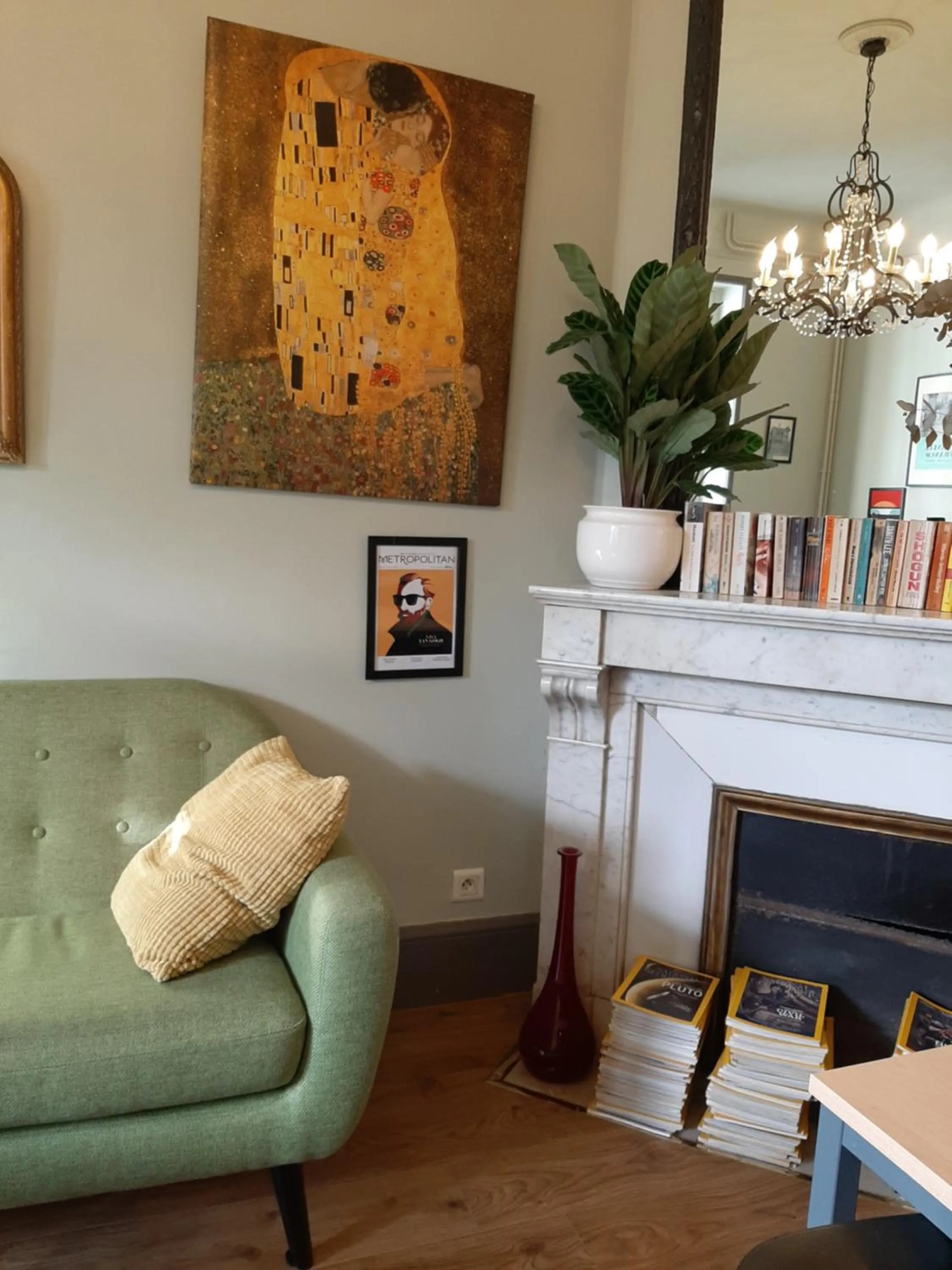Seating area in Saint Charles Hôtel &amp; Coliving Biarritz