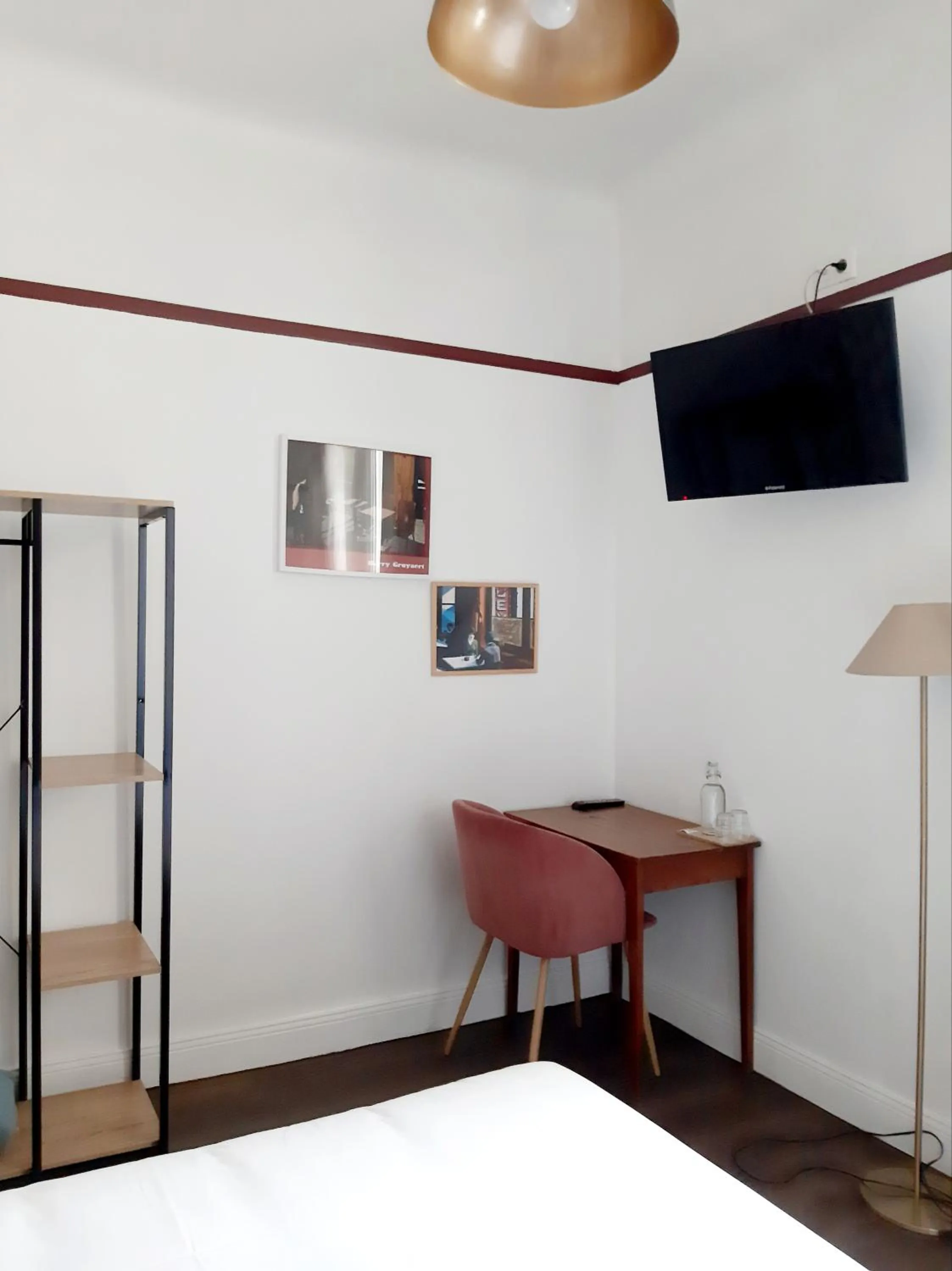 Seating area, Bed in Saint Charles Hôtel &amp; Coliving Biarritz