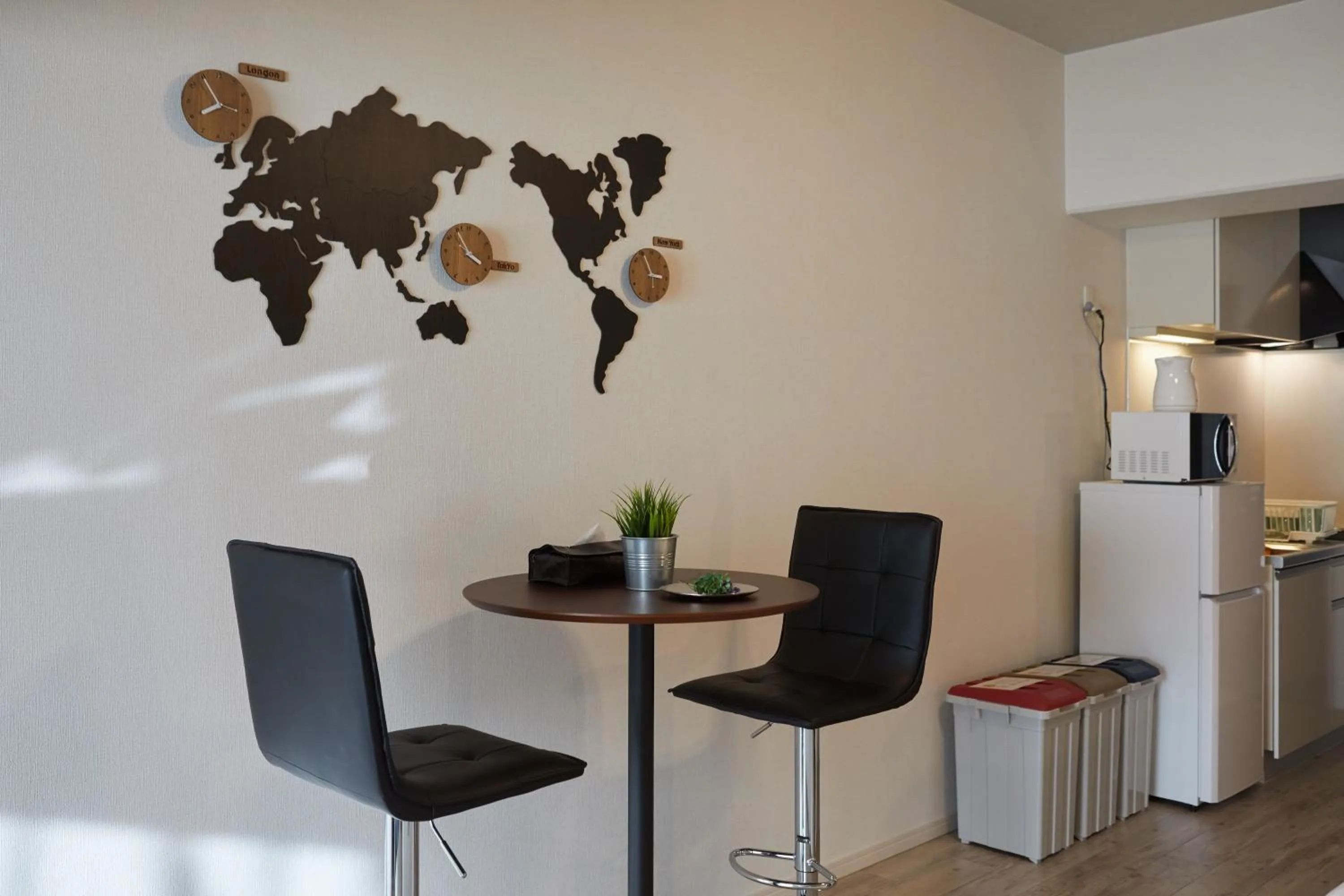 Seating area in Forestay Shinsaibashi