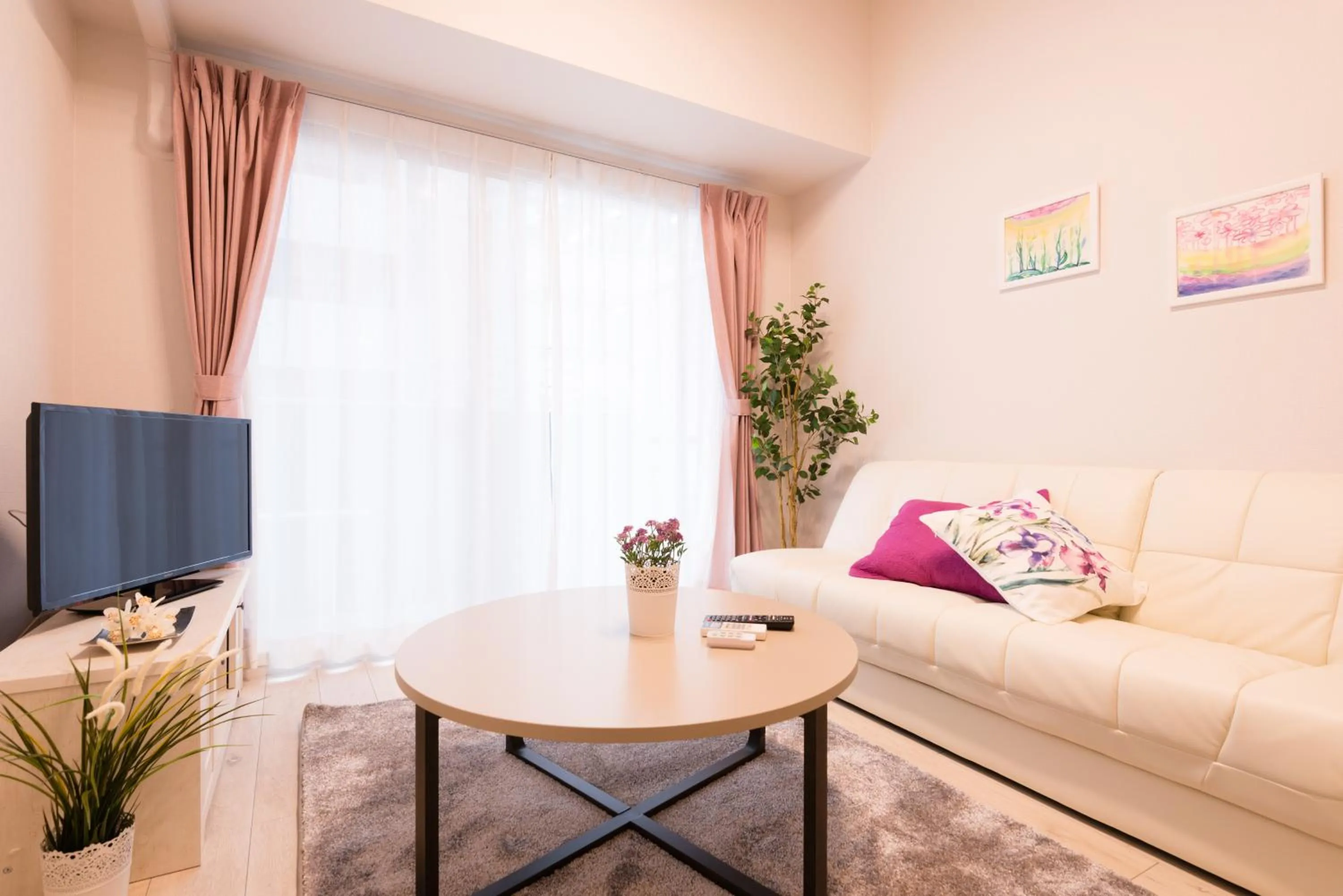 Living room in Forestay Shinsaibashi