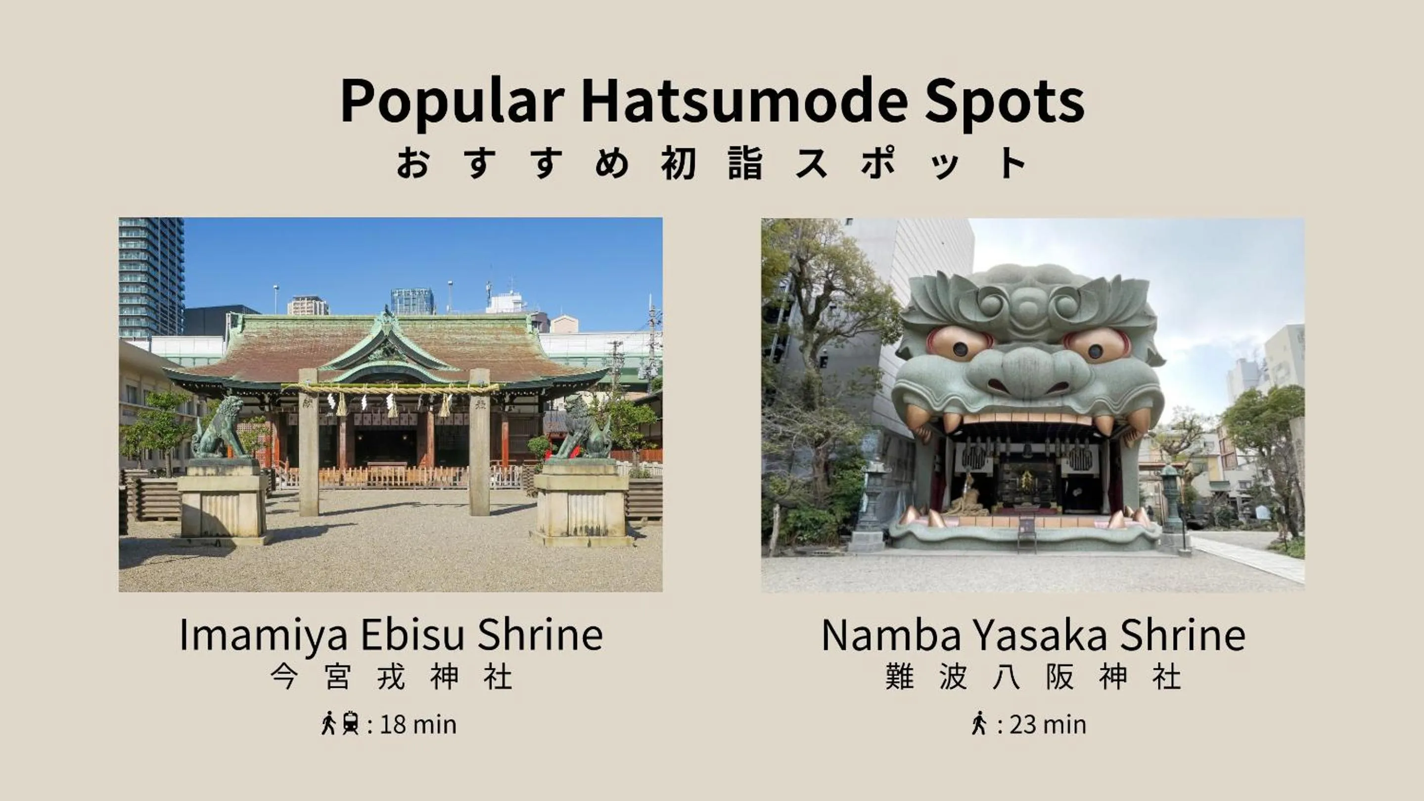 Nearby landmark in Forestay Shinsaibashi