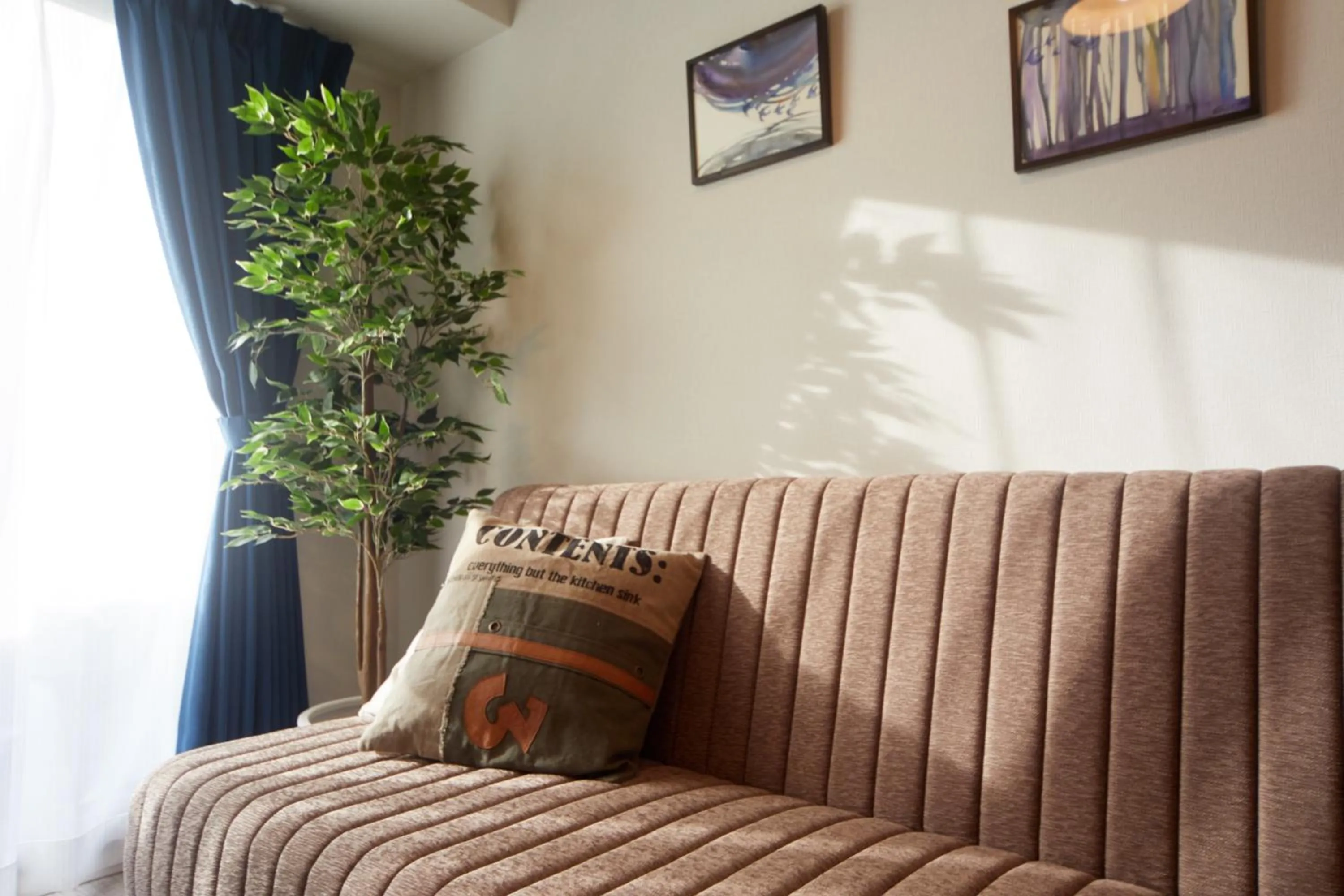 Living room in Forestay Shinsaibashi