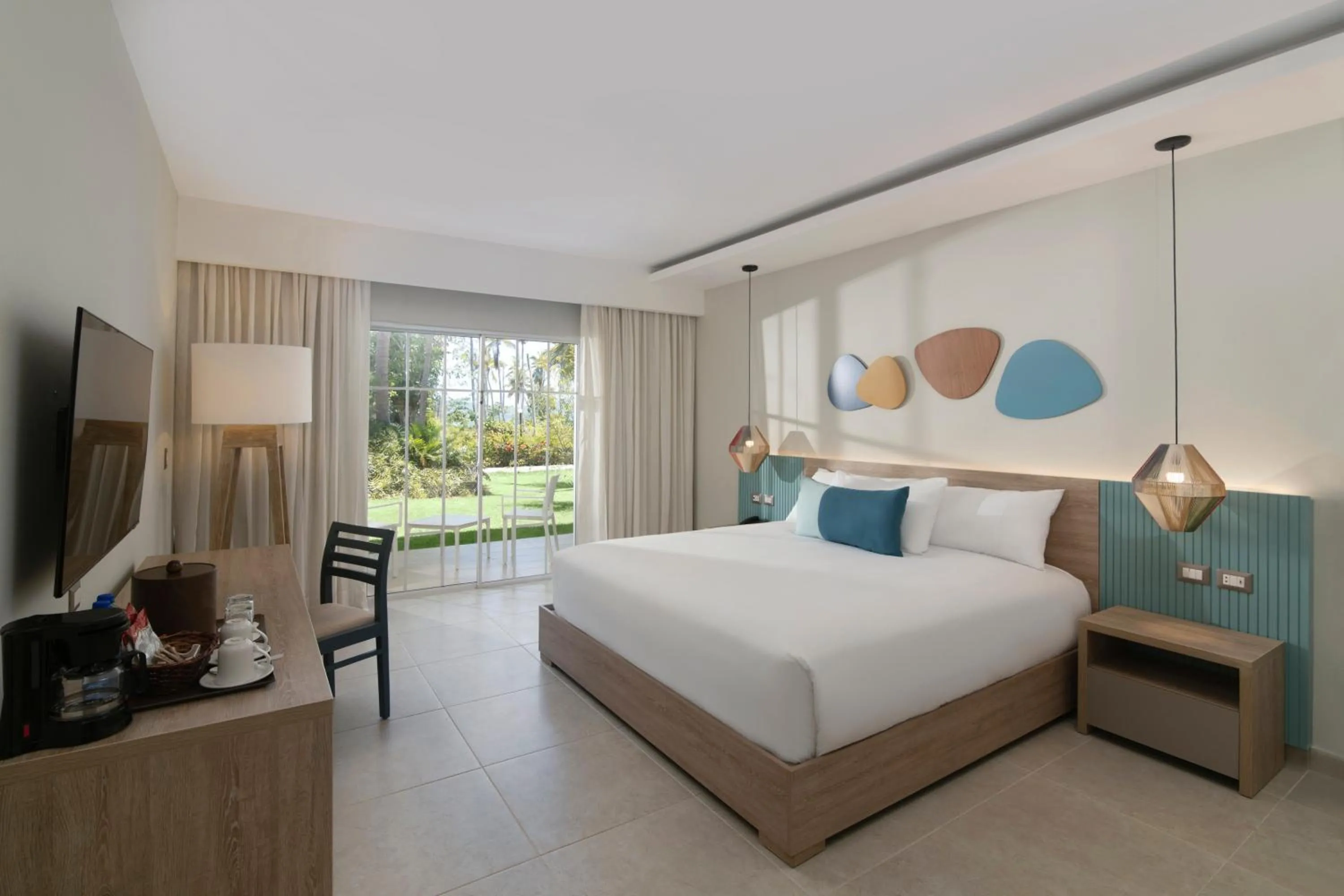 Bed in Wyndham Alltra Samana All Inclusive Resort