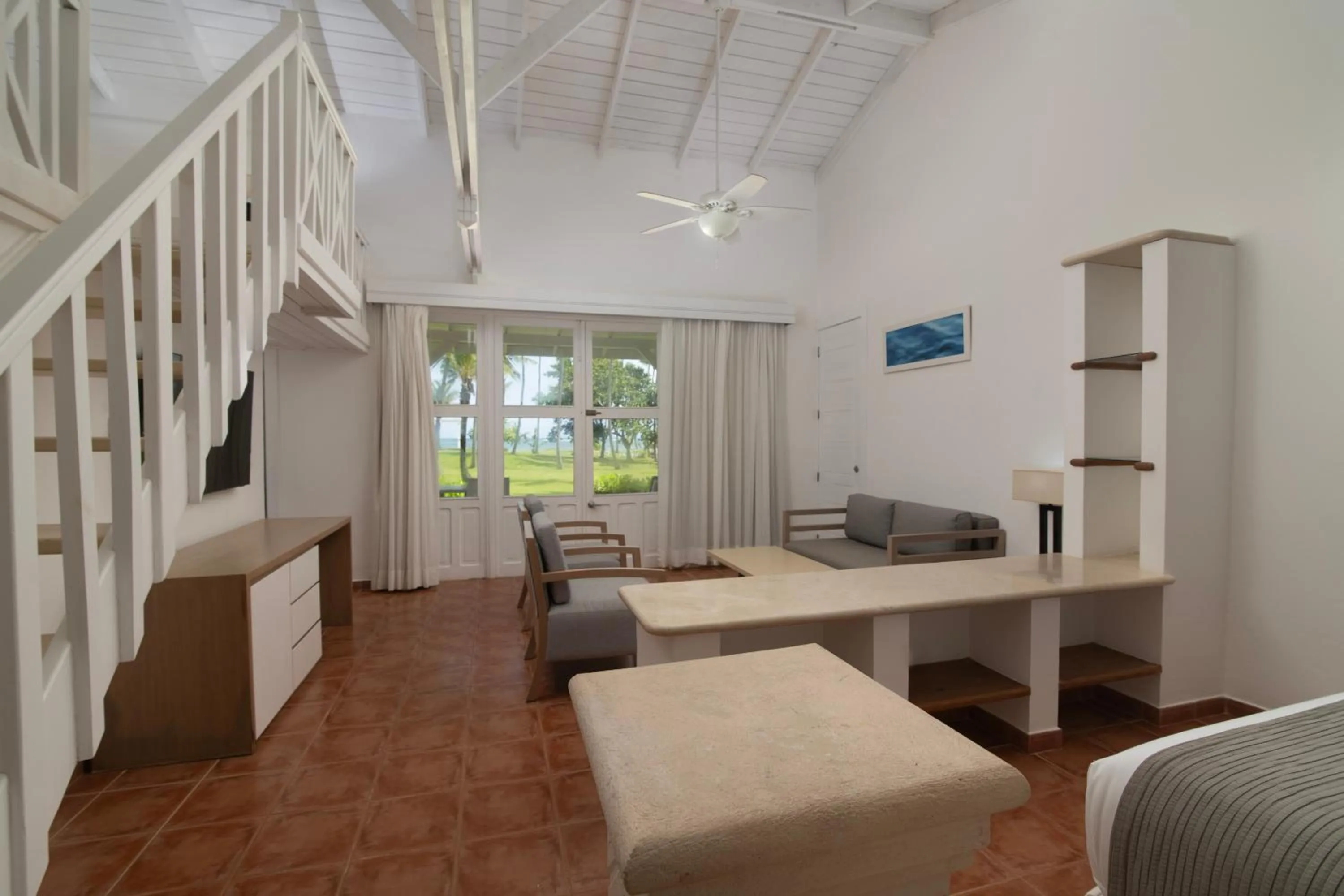 Living room in Wyndham Alltra Samana All Inclusive Resort