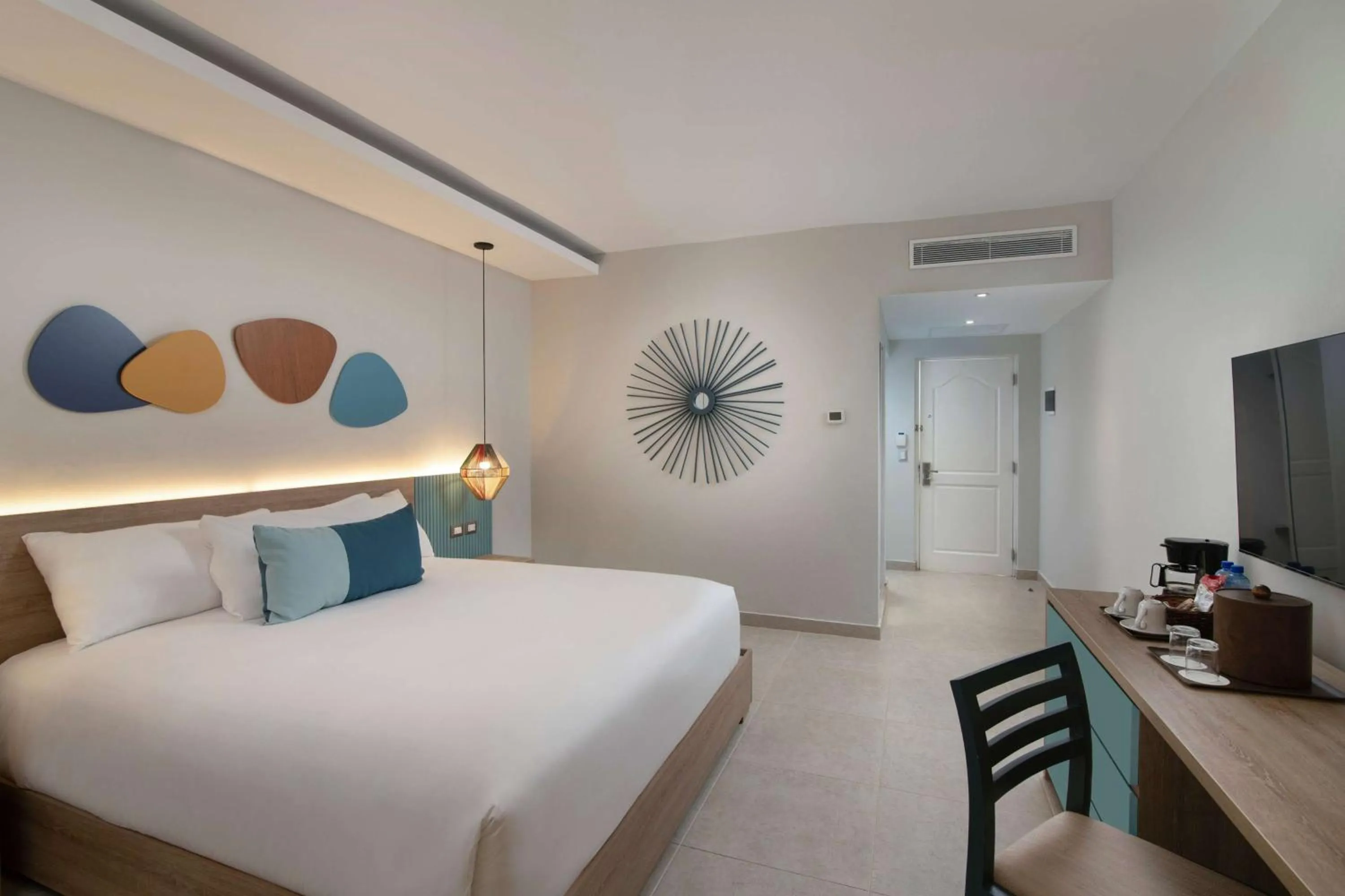 Photo of the whole room, Bed in Wyndham Alltra Samana All Inclusive Resort