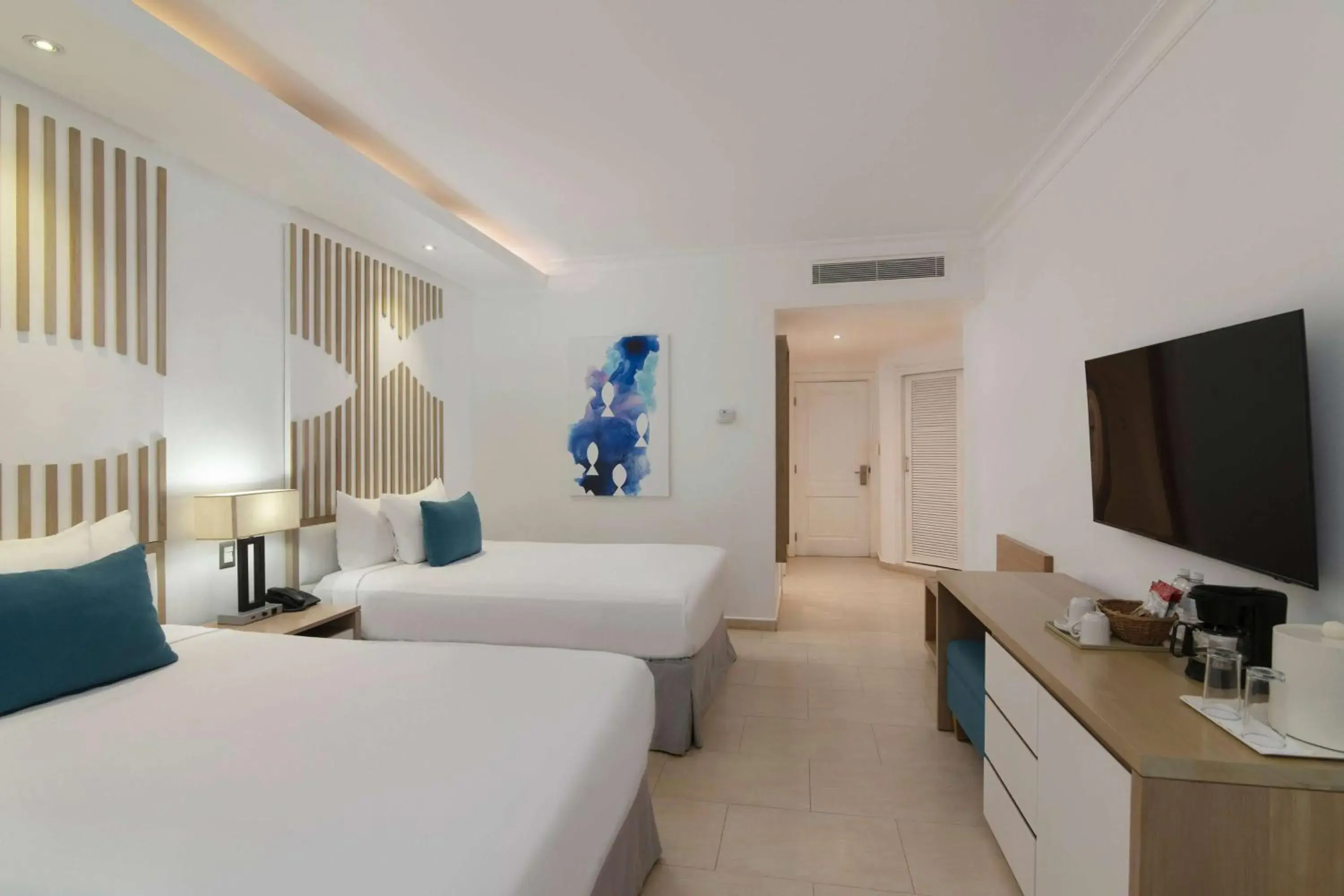 Club Room with Two Double Beds and Ocean View - single occupancy in Wyndham Alltra Samana All Inclusive Resort Club Room with Two Double Beds and Ocean View - single occupancy in Wyndham Alltra Samana All Inclusive Resort