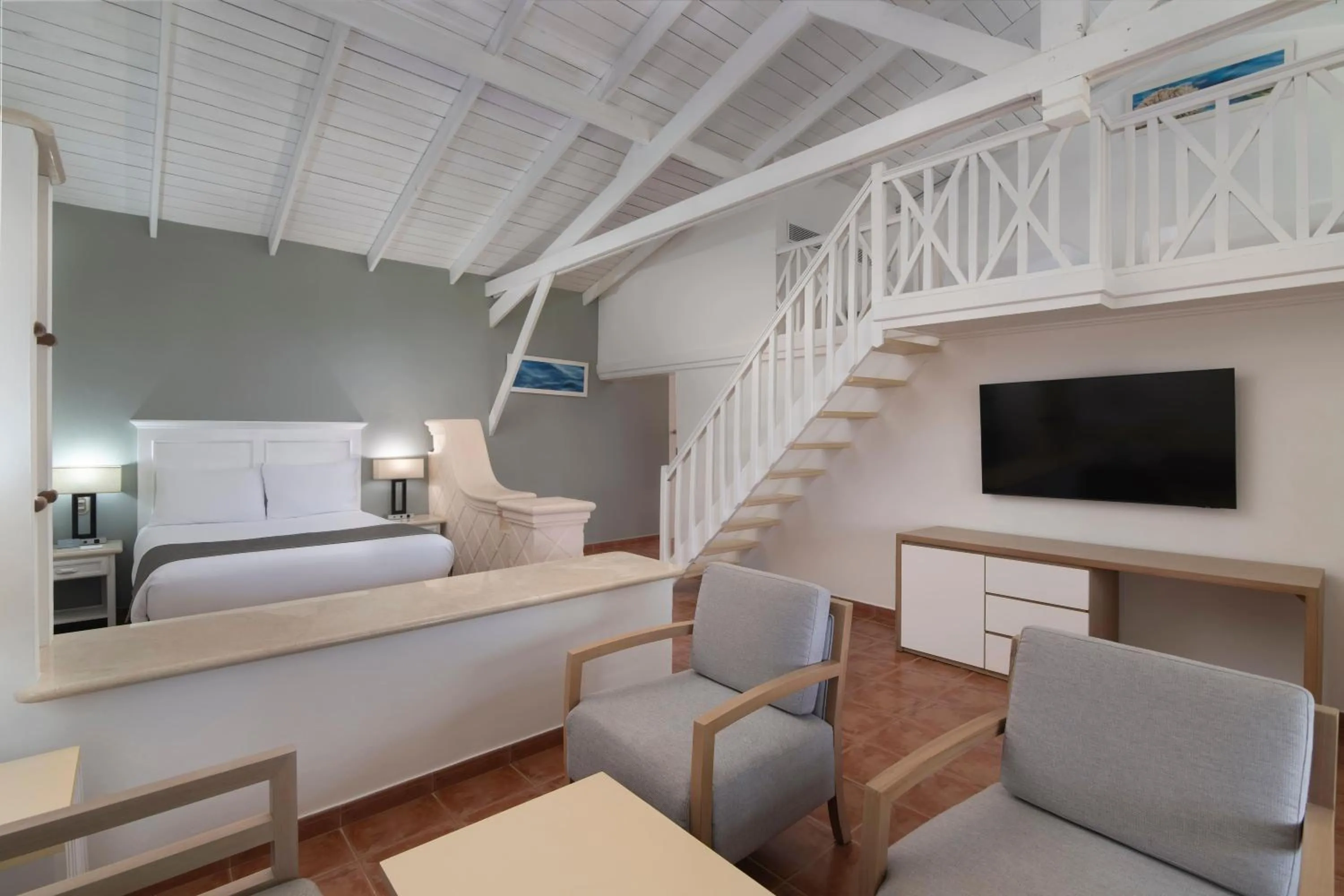 Photo of the whole room, Bed in Wyndham Alltra Samana All Inclusive Resort