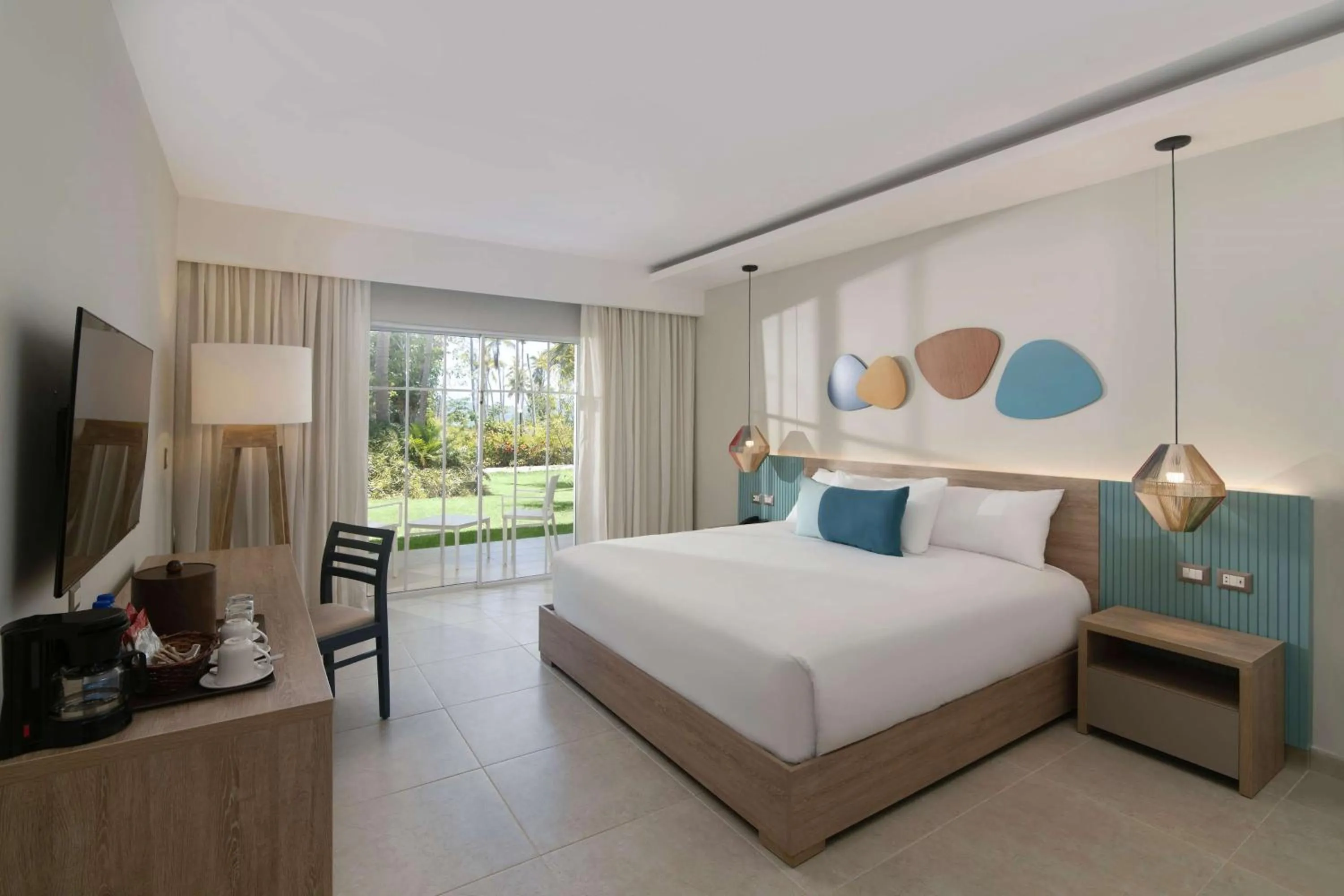 Photo of the whole room, Bed in Wyndham Alltra Samana All Inclusive Resort