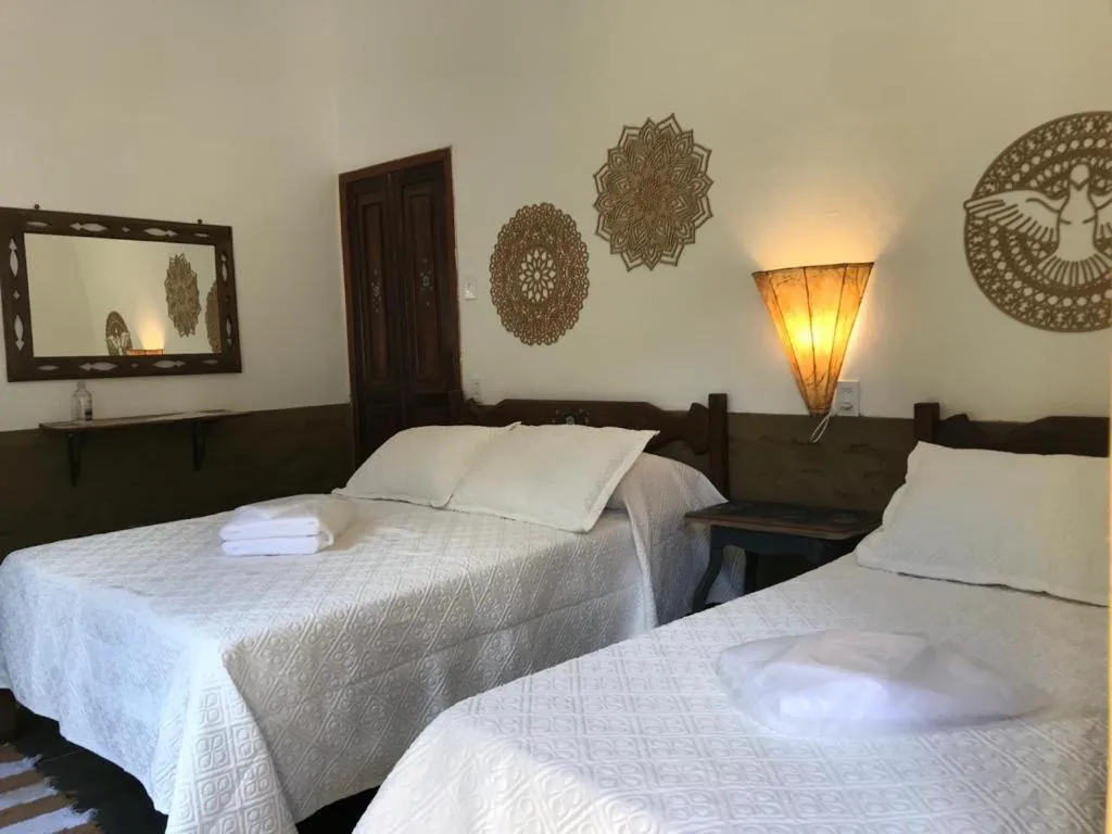 Photo of the whole room, Bed in Rancho da Serra Pousada