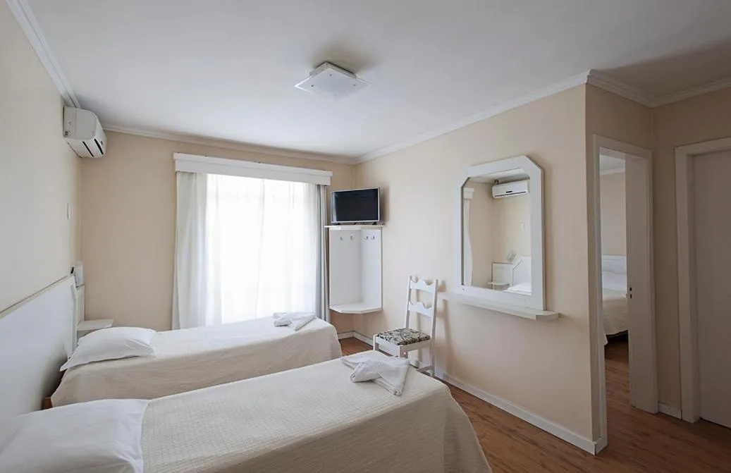 Bed in Hotel Galo Vermelho