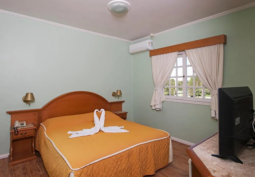 Bed in Hotel Galo Vermelho