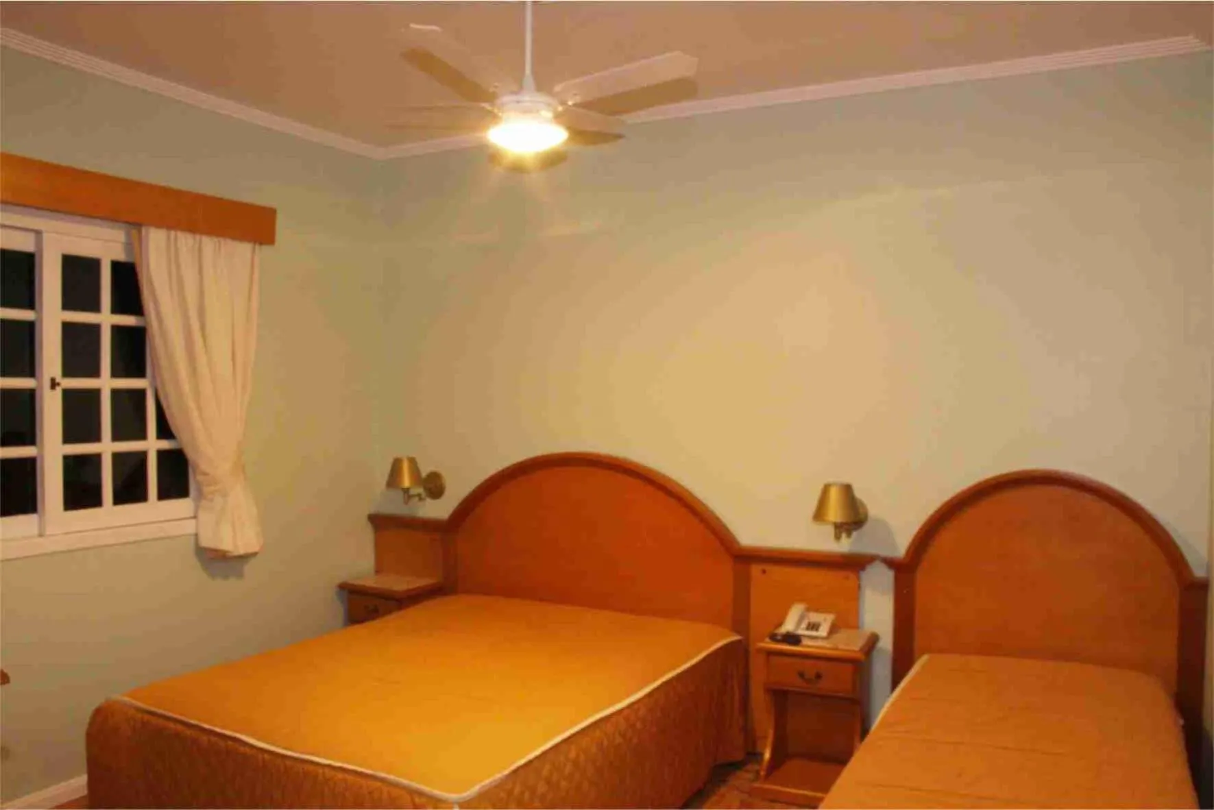 Bed in Hotel Galo Vermelho