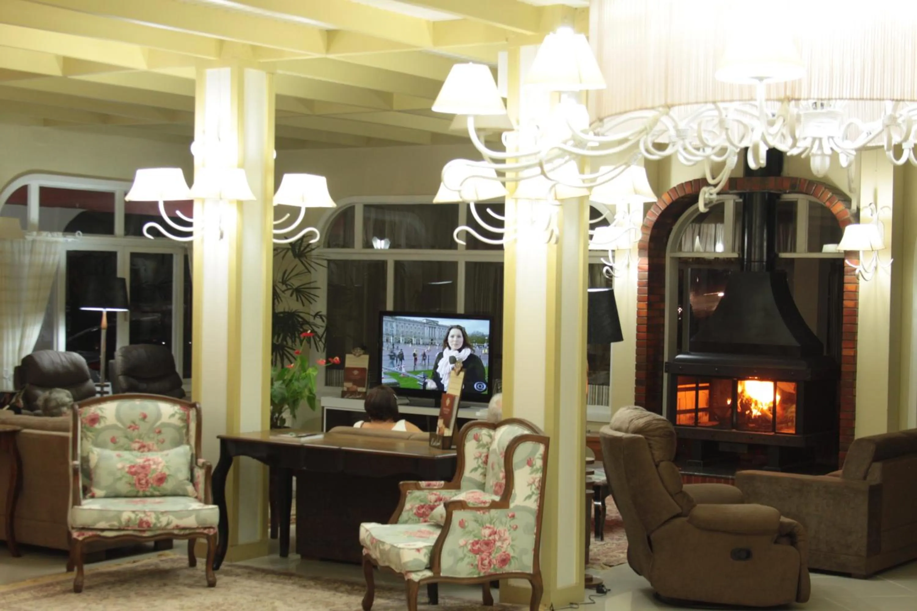 Lobby or reception in Hotel Galo Vermelho