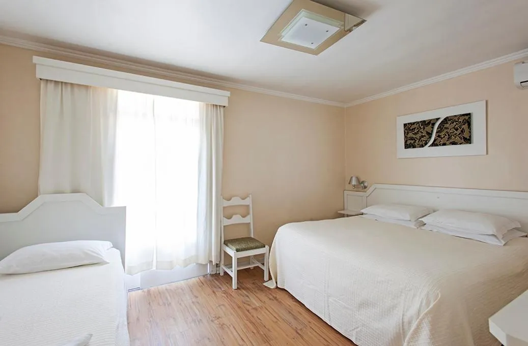 Bed in Hotel Galo Vermelho