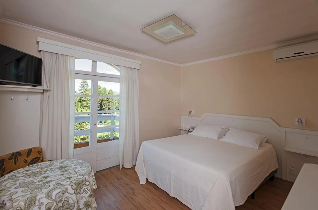 Bed in Hotel Galo Vermelho