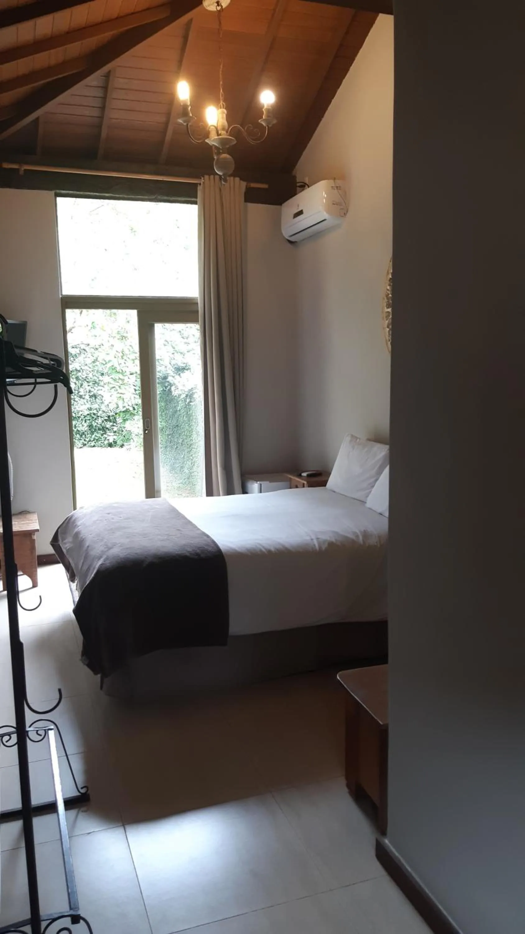 Bed in Pousada Papyrus