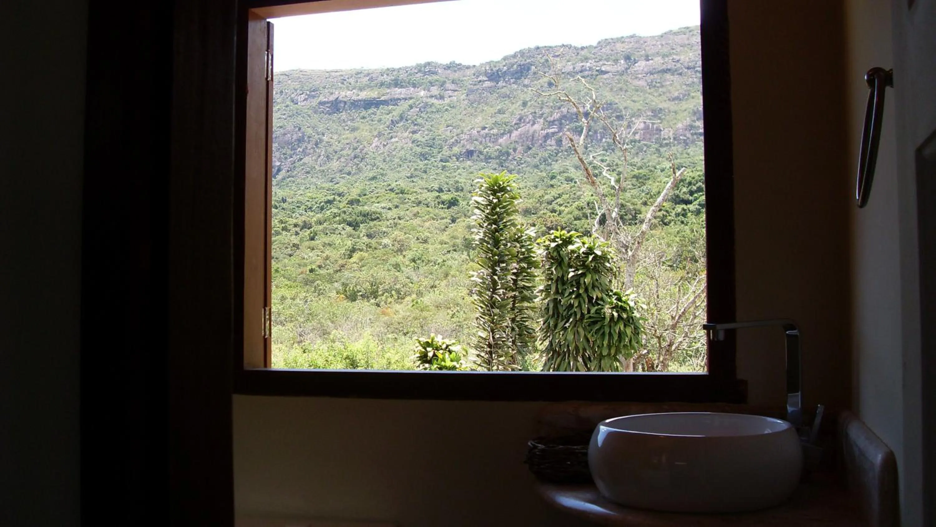 Mountain view in Pousada Papyrus