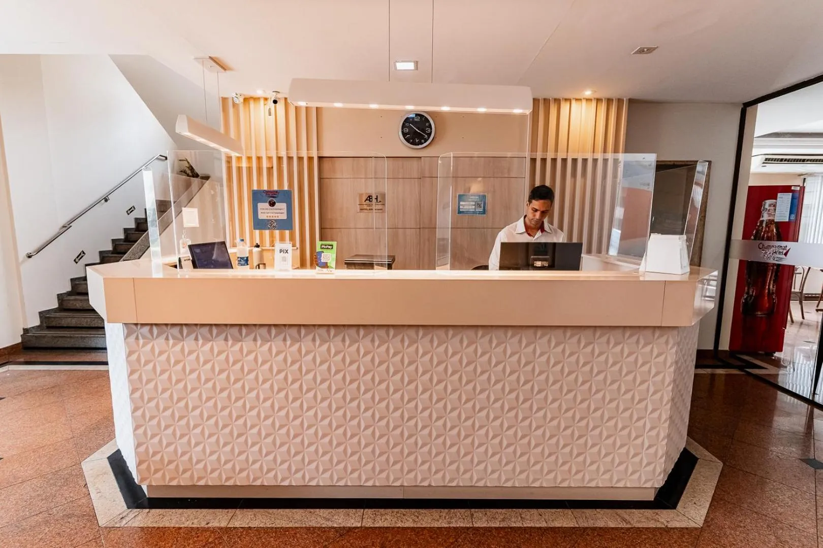 Staff in Champagnat Praia Hotel