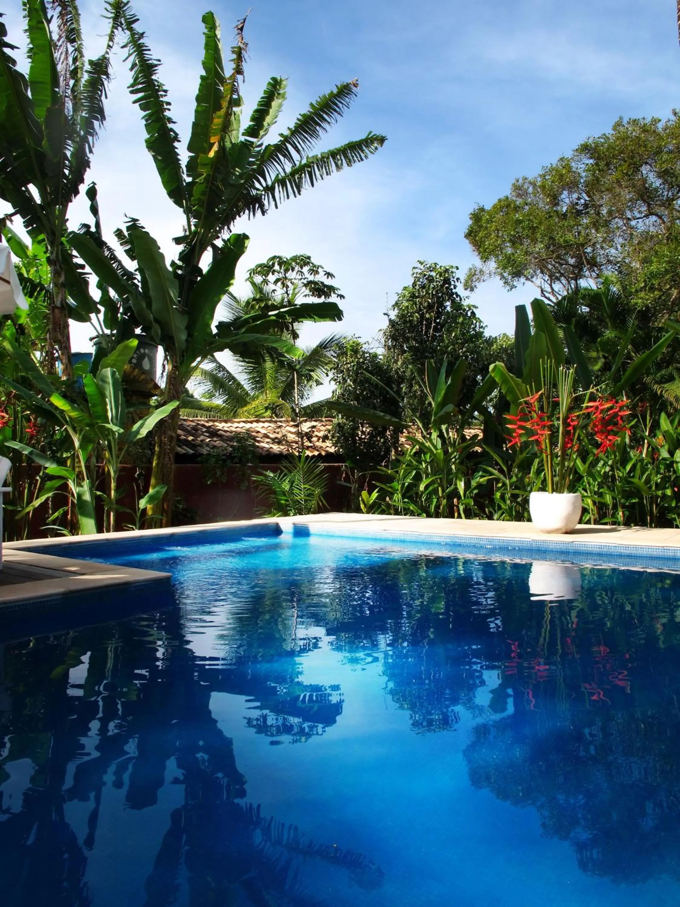 Swimming pool in Pousada Jardim Das Margaridas