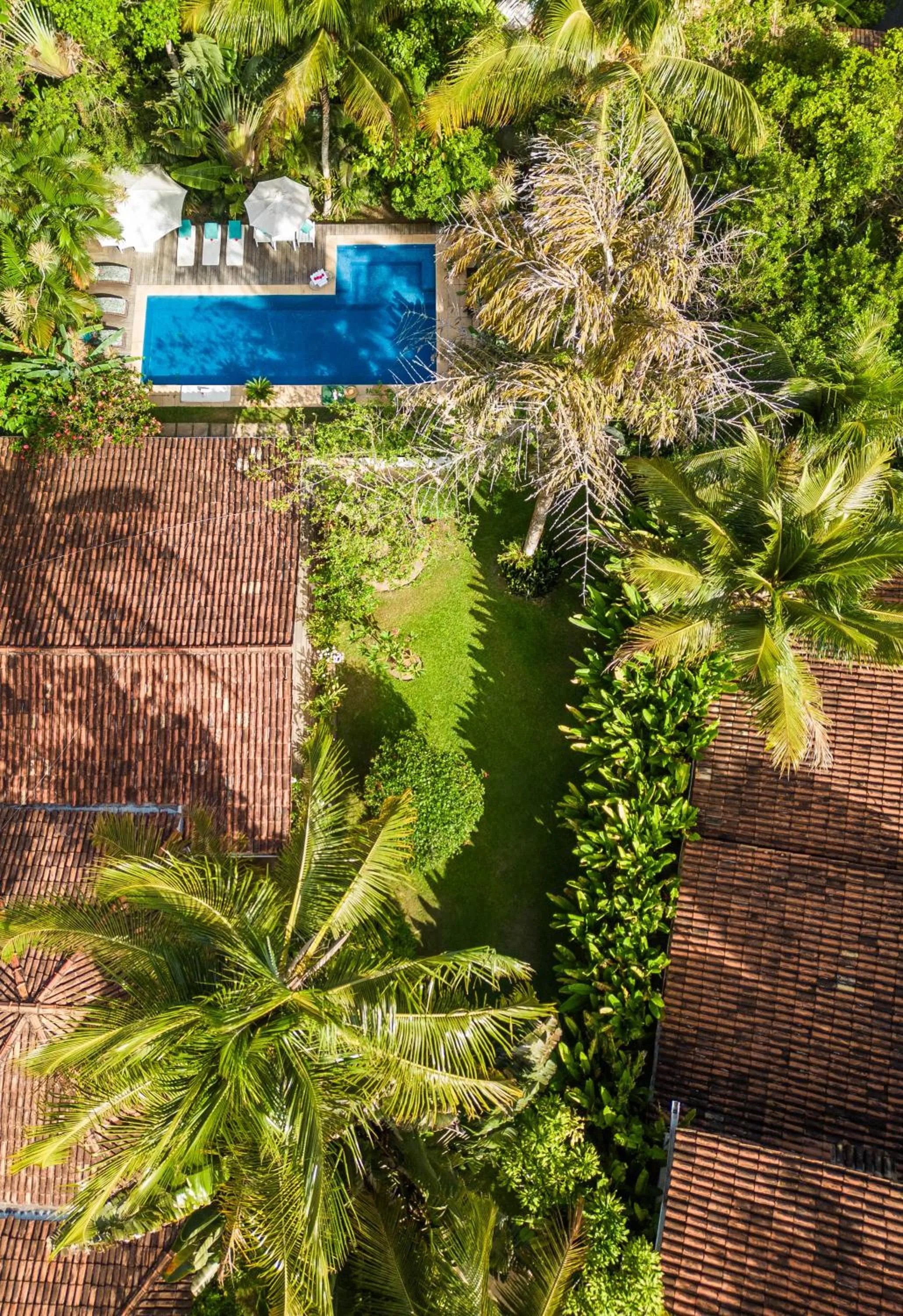 Pool view in Pousada Jardim Das Margaridas