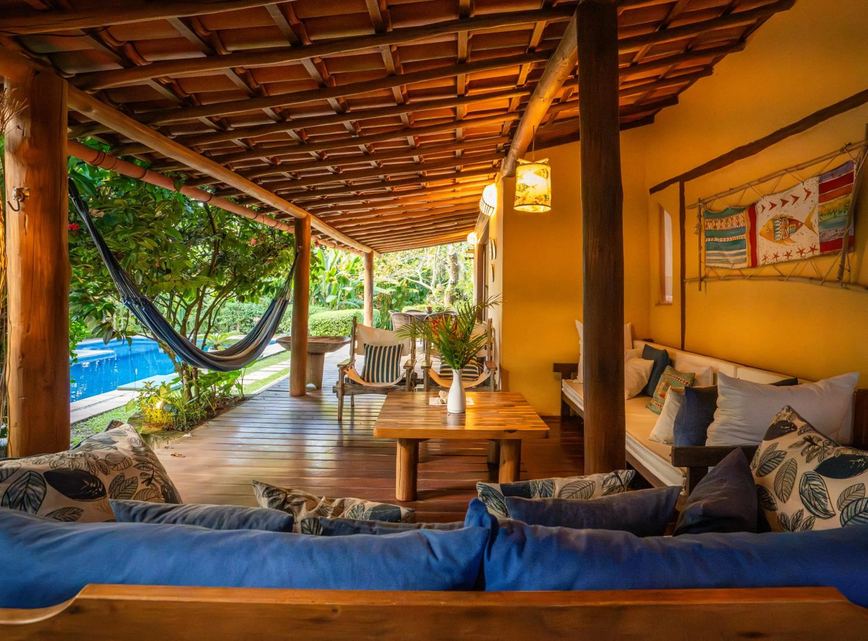 Living room in Pousada Jardim Das Margaridas