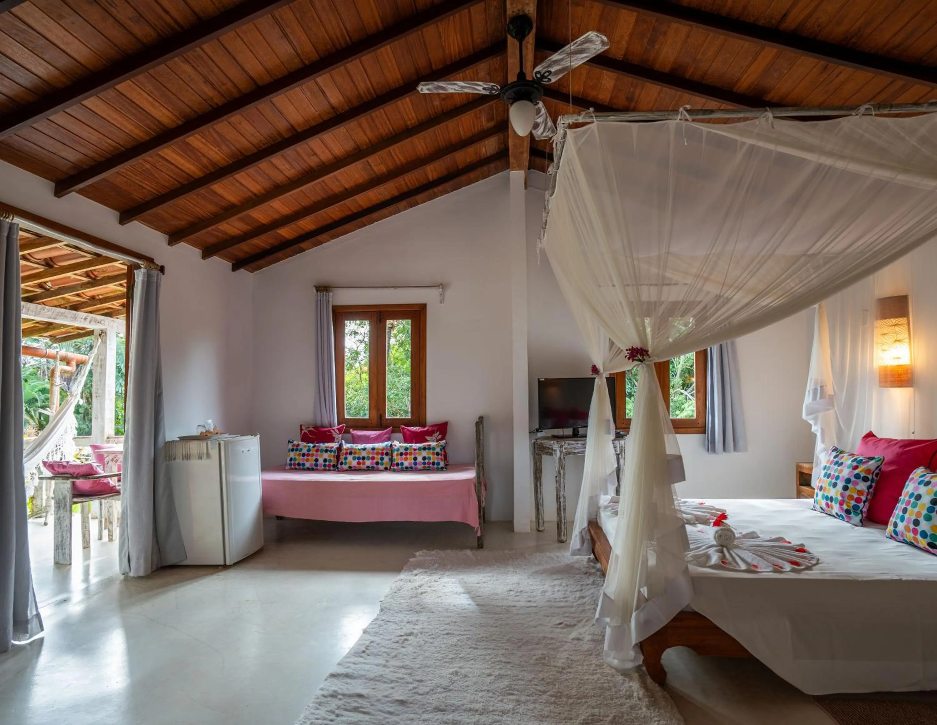 Photo of the whole room, Bed in Pousada Jardim Das Margaridas