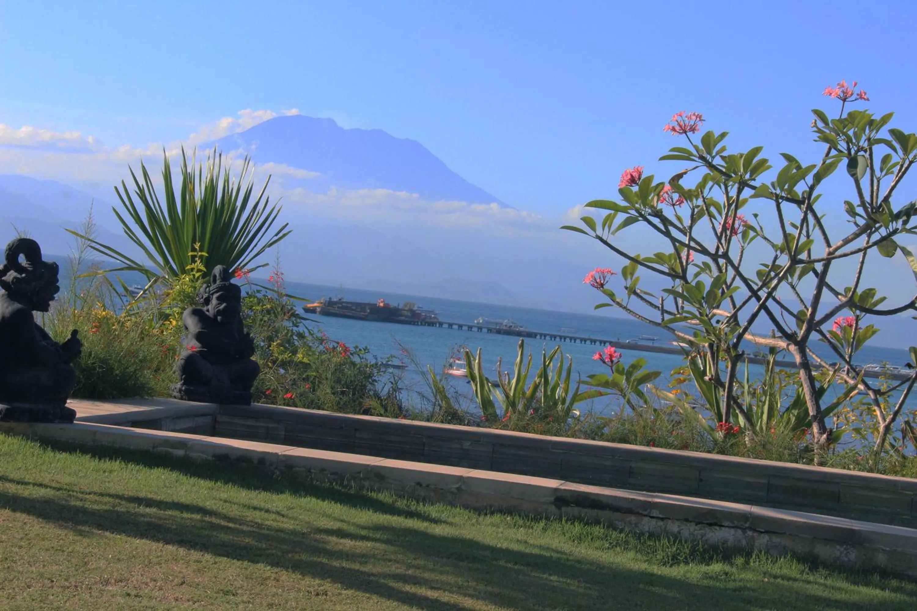 Natural landscape in Agung View Villa, Nusa Penida