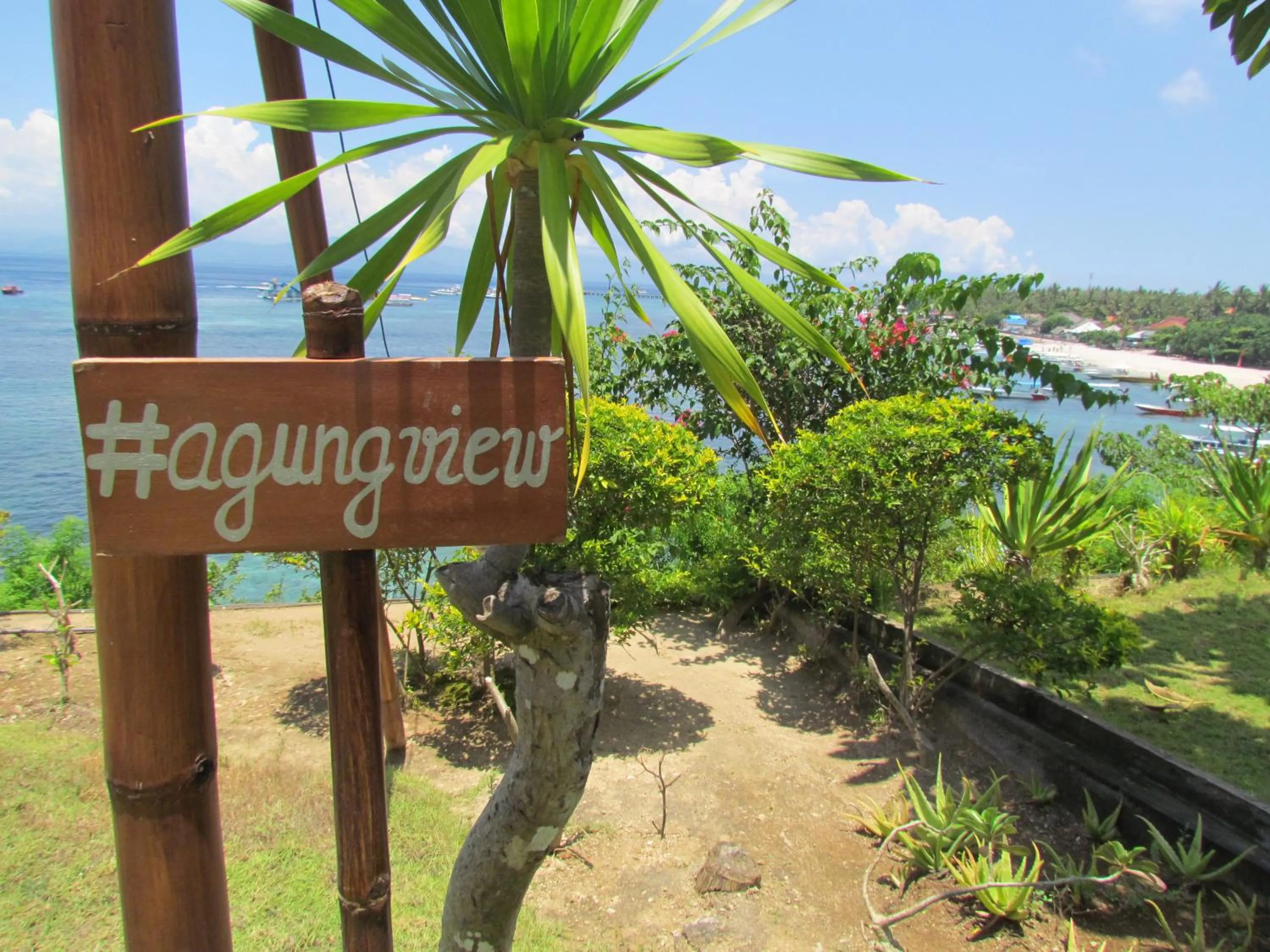 Sea view in Agung View Villa, Nusa Penida