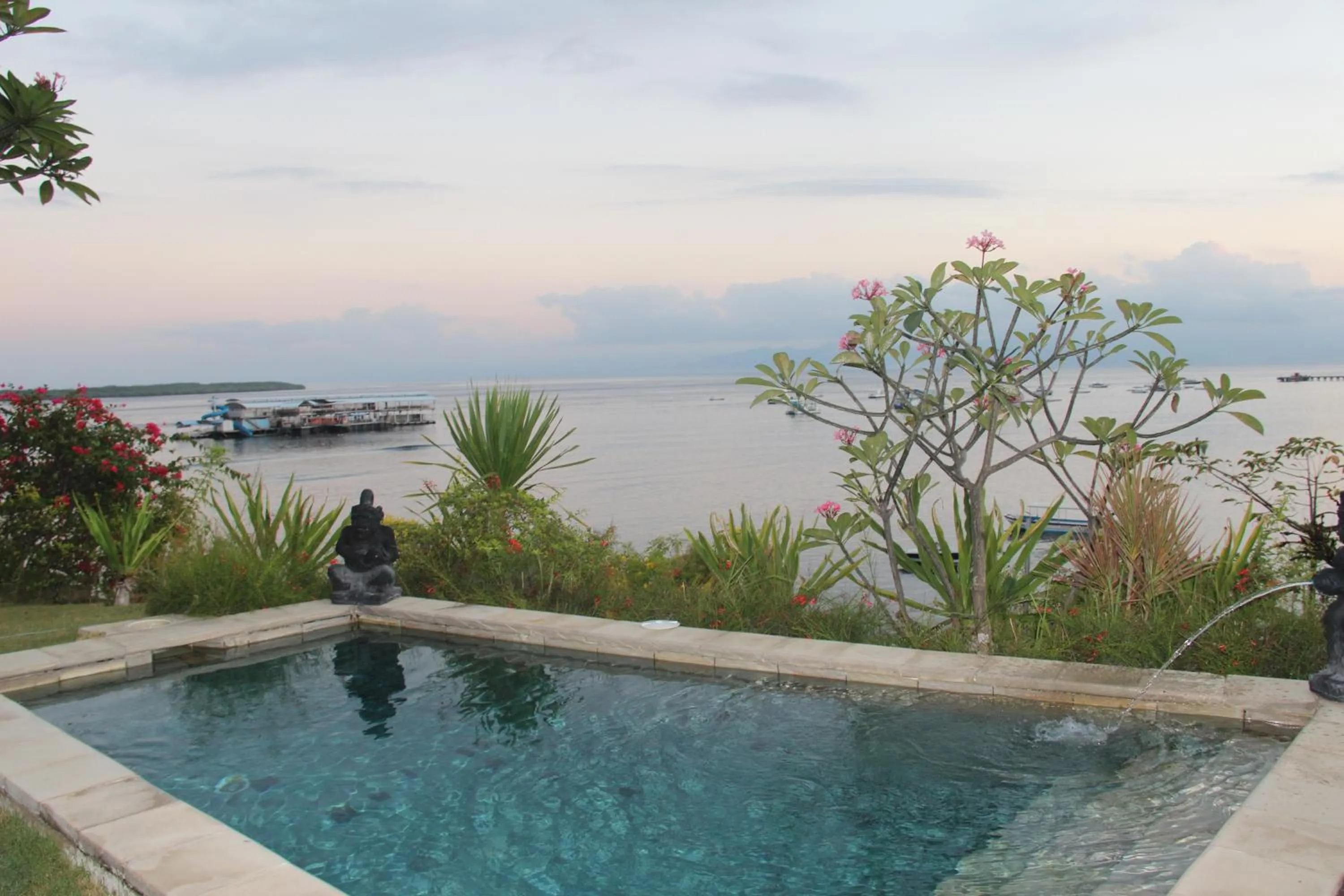 Sea view in Agung View Villa, Nusa Penida