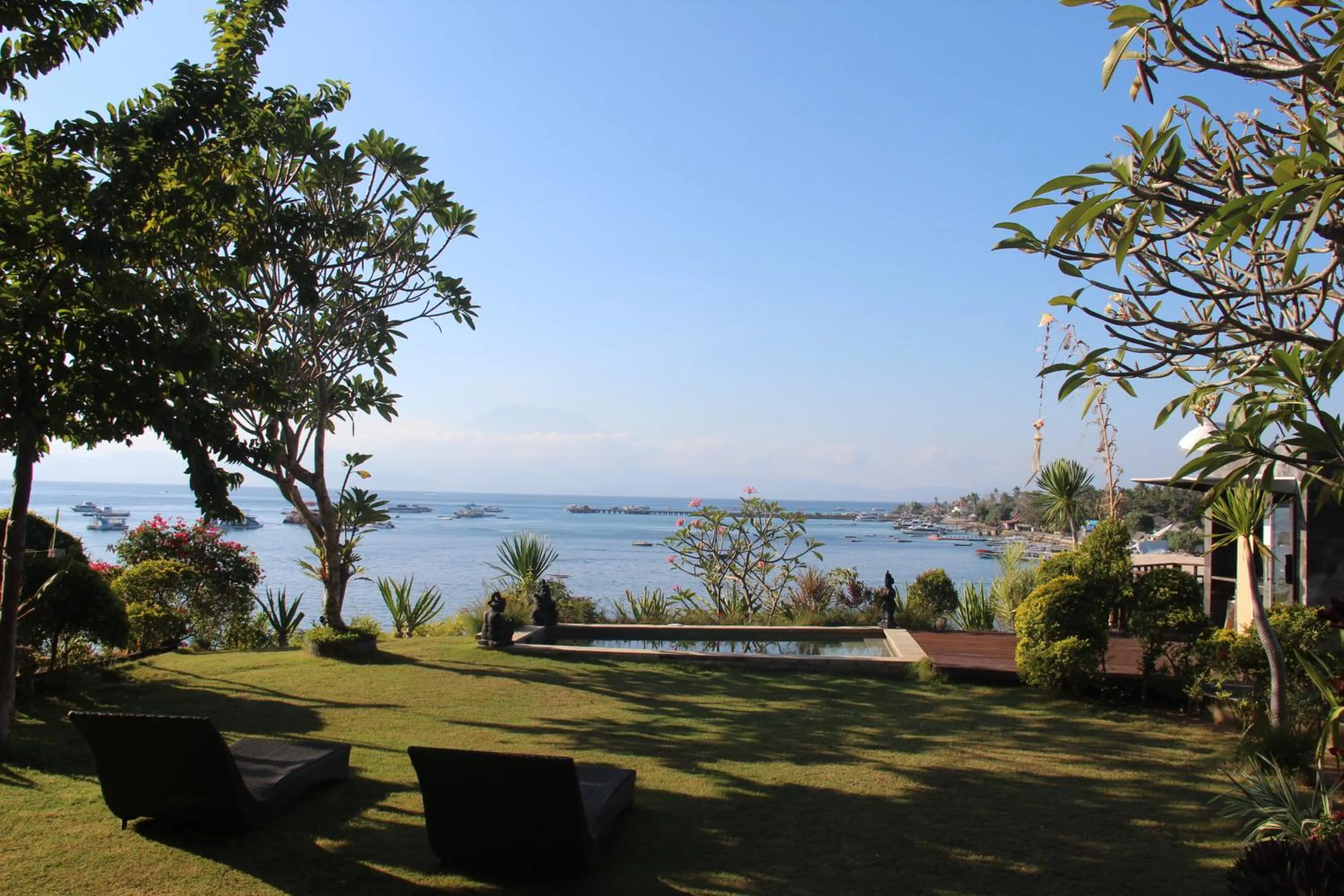 Garden in Agung View Villa, Nusa Penida