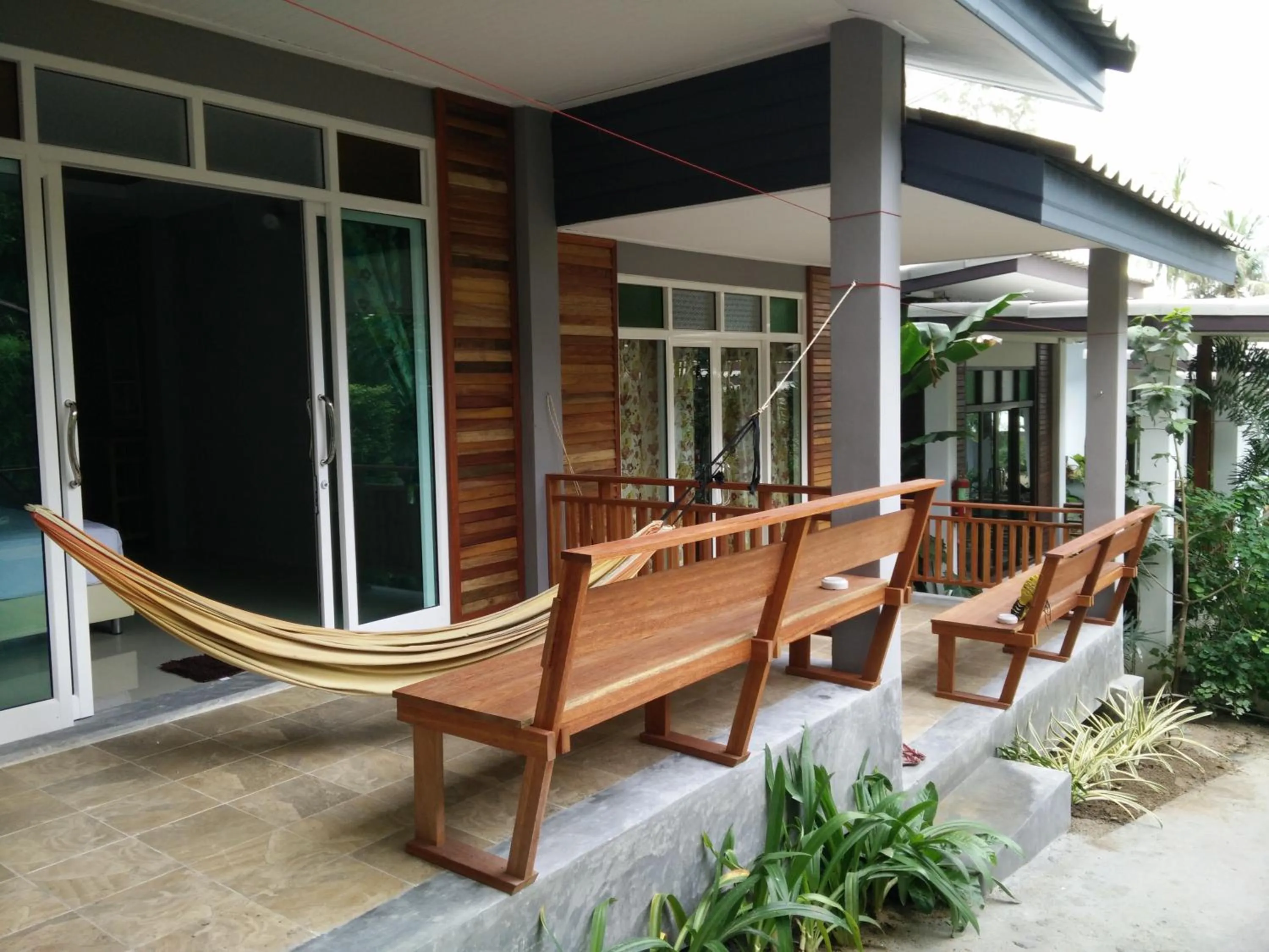 Patio in Benjamin's Hut