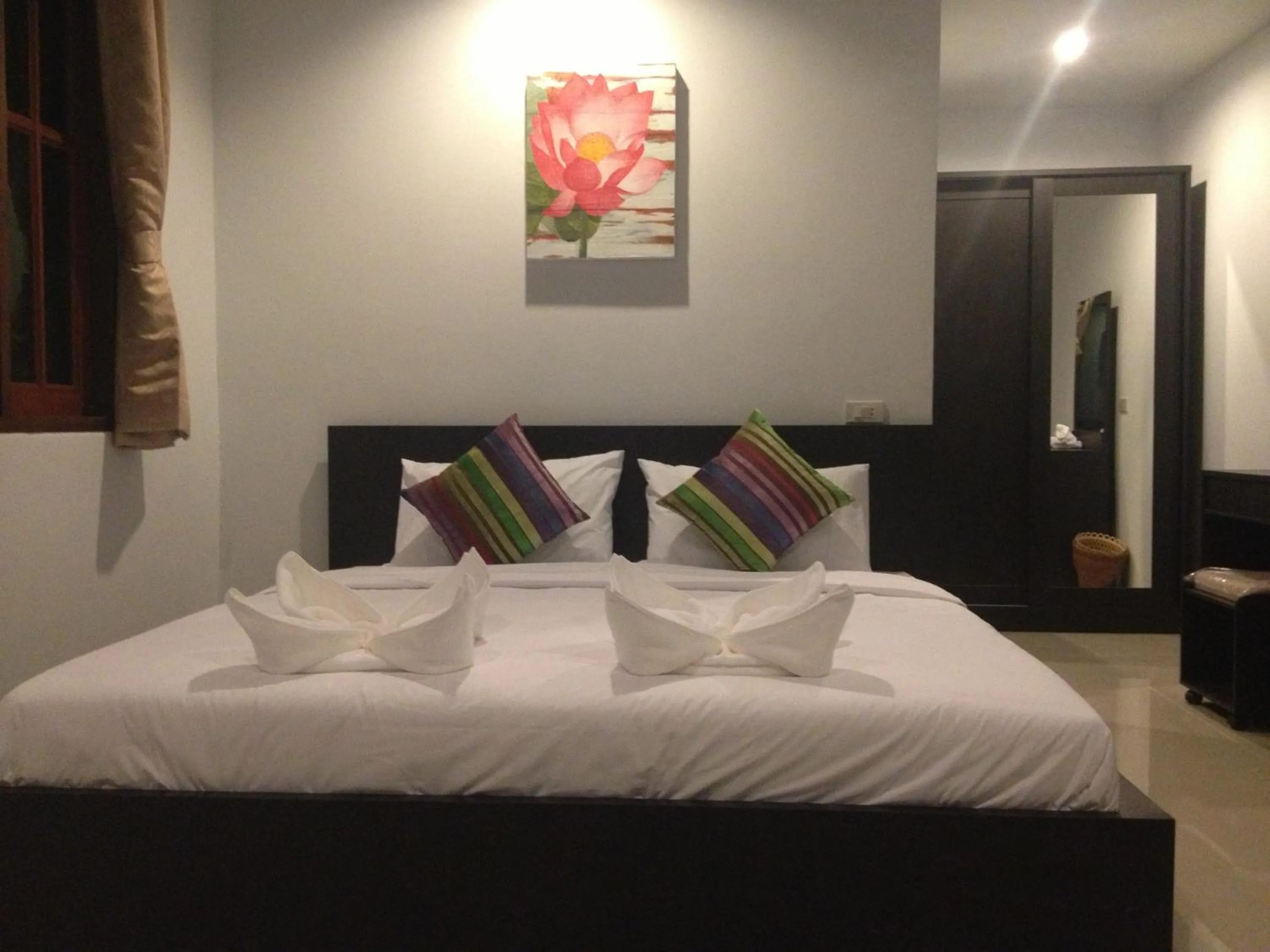 View (from property/room), Bed in Benjamin's Hut