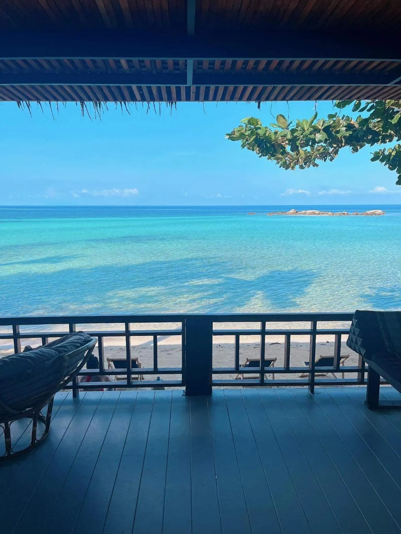 Balcony/Terrace in Benjamin's Hut