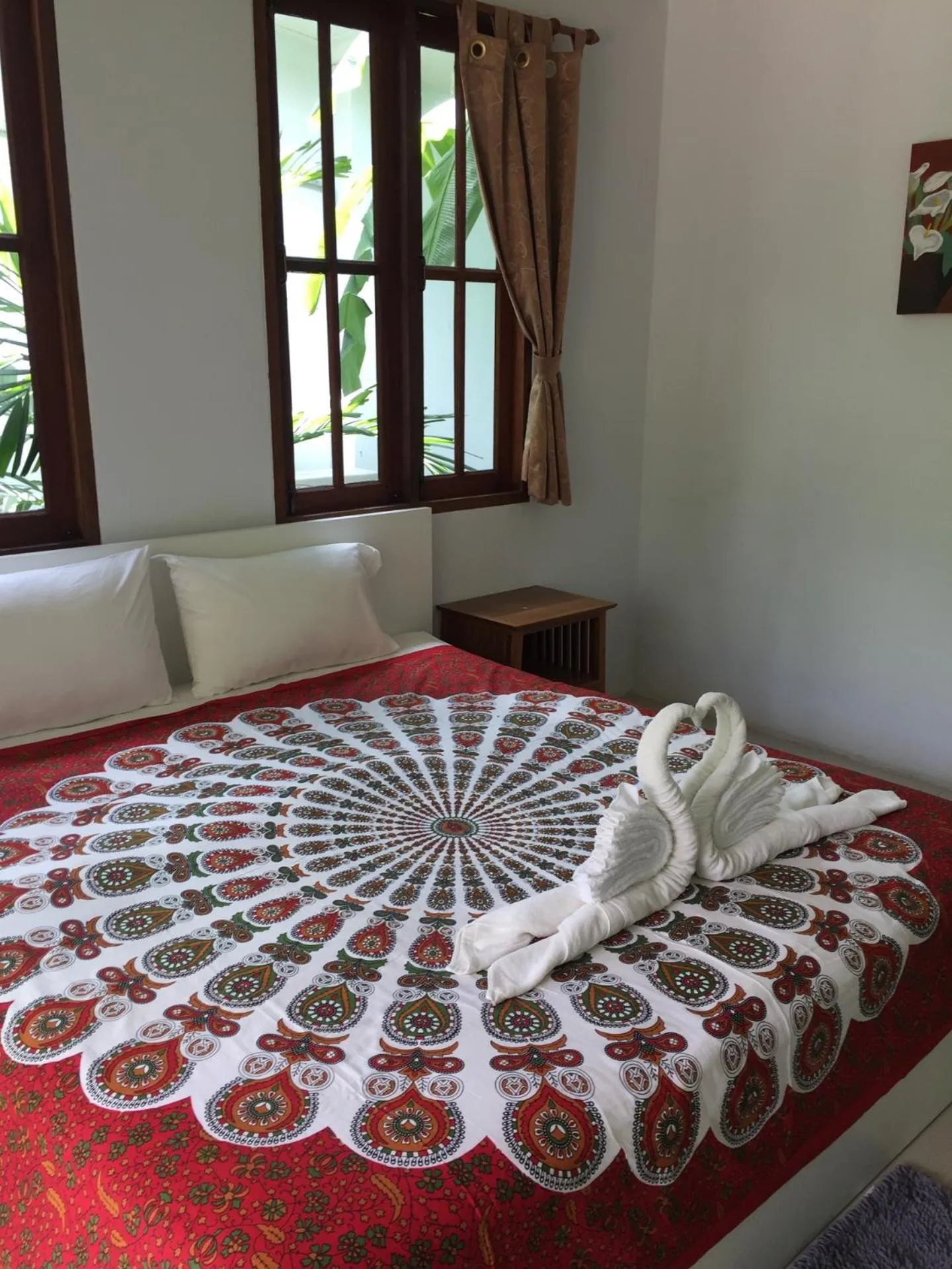 Bed in Benjamin's Hut