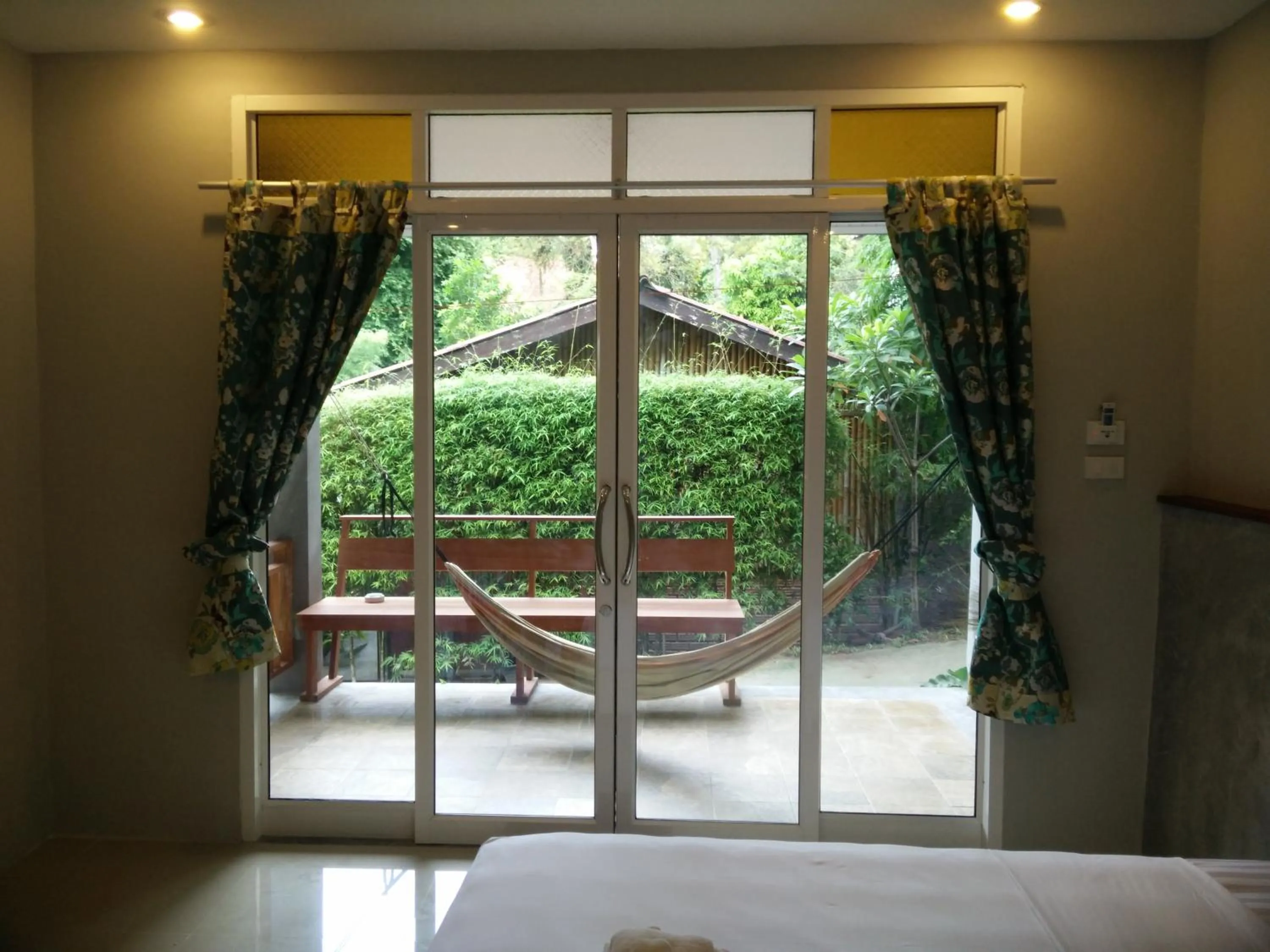 View (from property/room), Bed in Benjamin's Hut