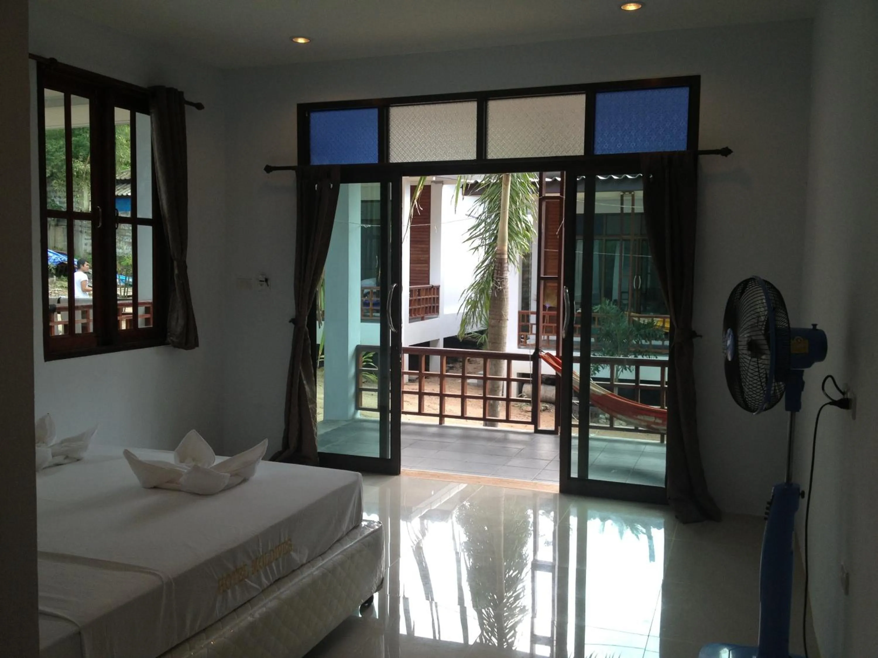 View (from property/room), Bed in Benjamin's Hut