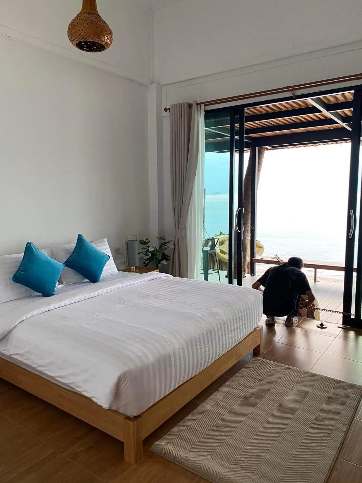 Bed in Benjamin's Hut