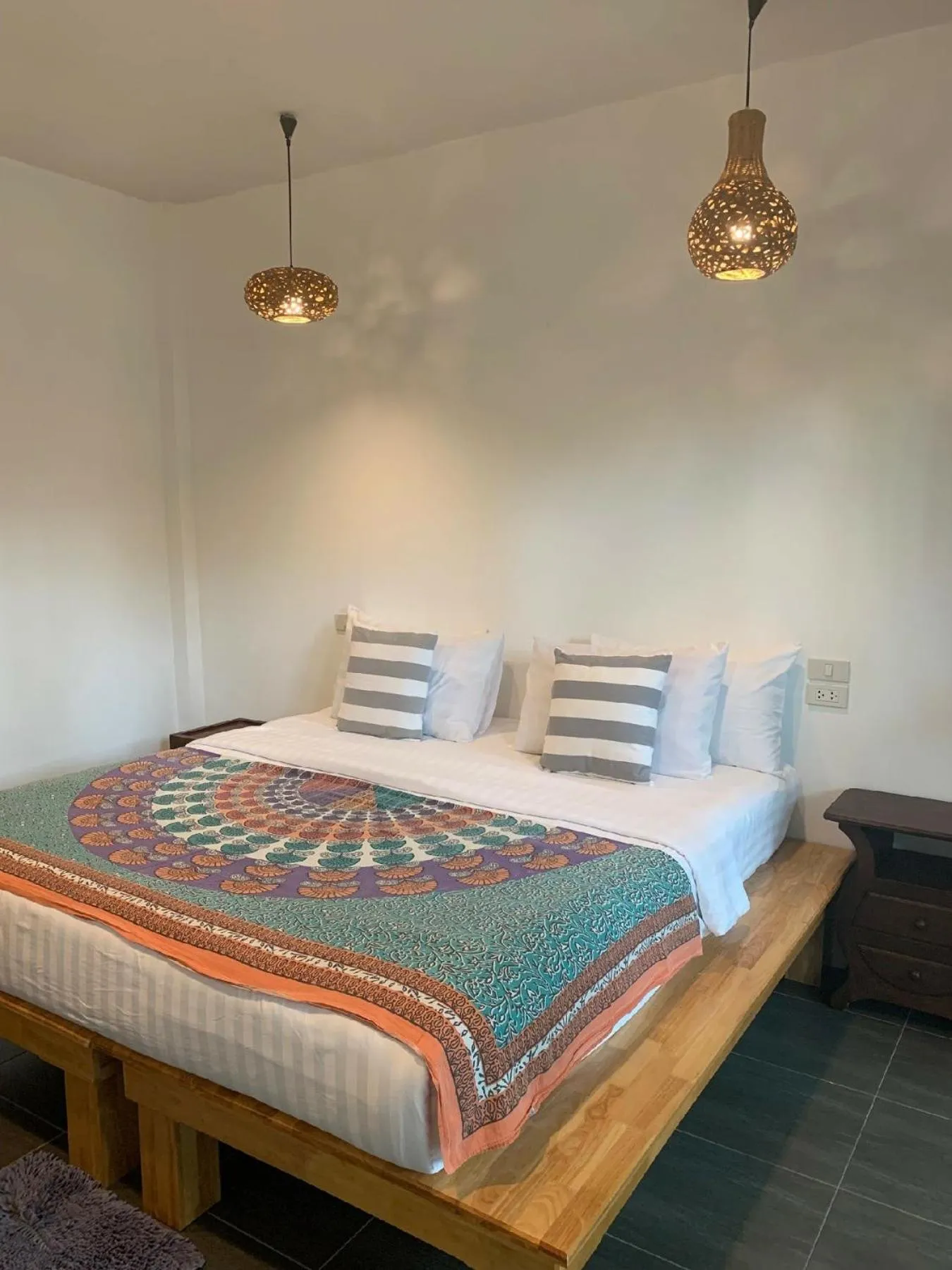 Bed in Benjamin's Hut