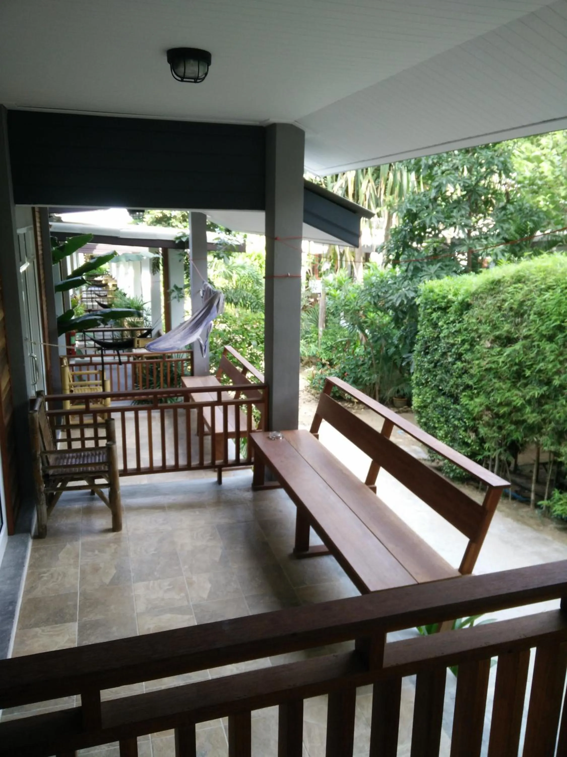 Balcony/Terrace in Benjamin's Hut