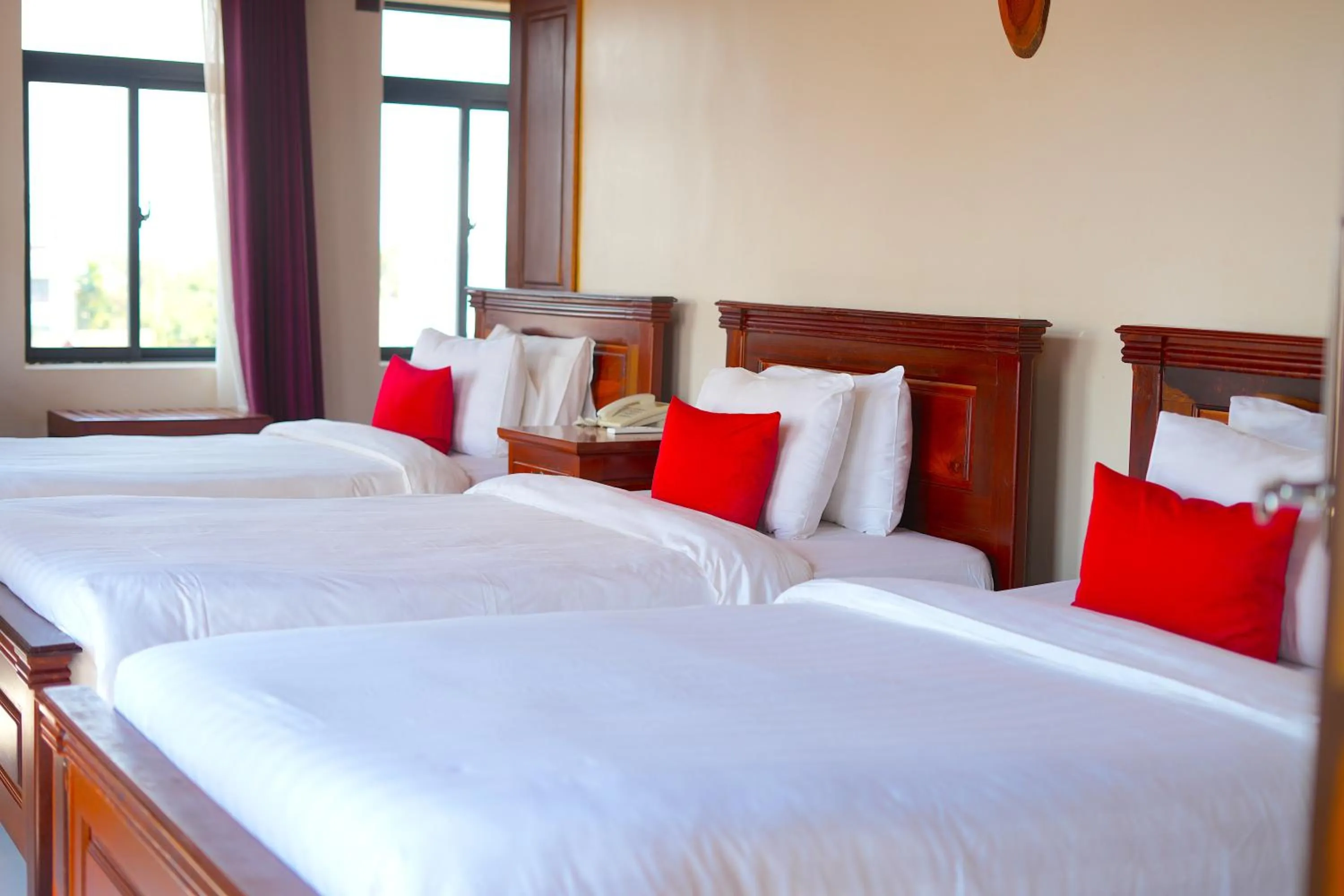 Bed in Hello Cambodia Boutique