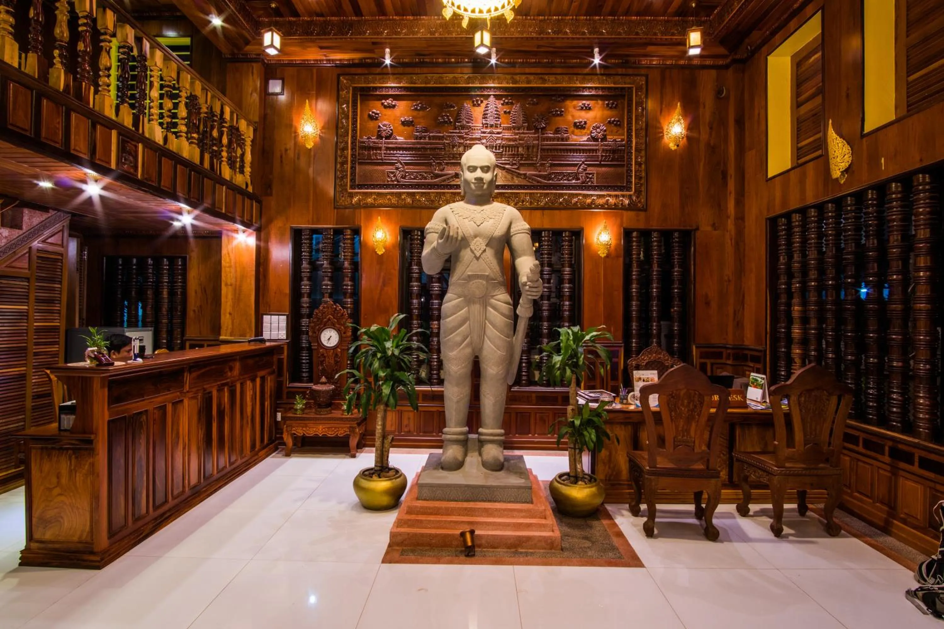 Lobby or reception in Hello Cambodia Boutique