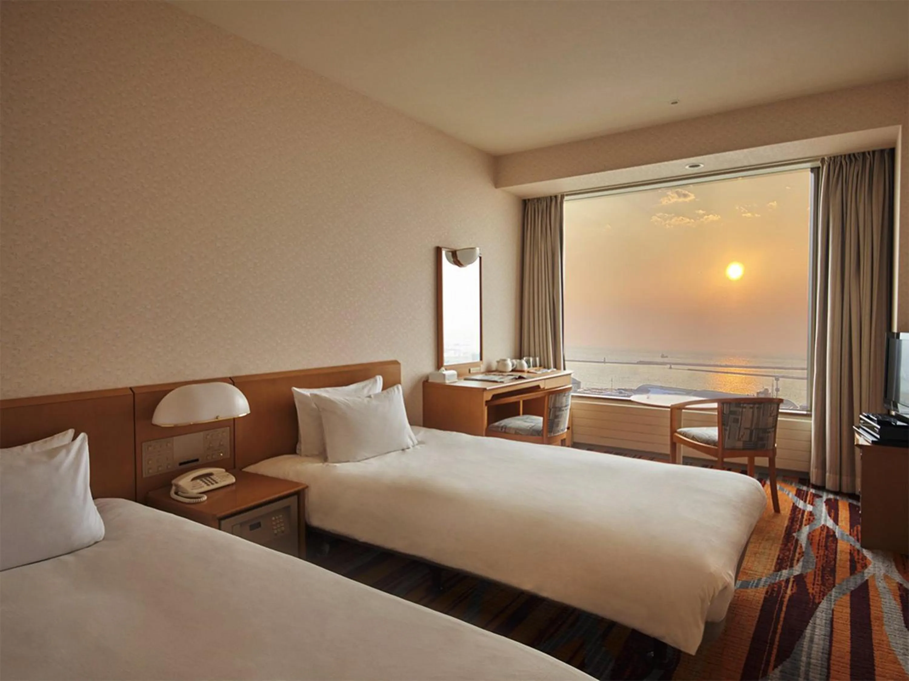 Bedroom, Bed in Kushiro Prince Hotel