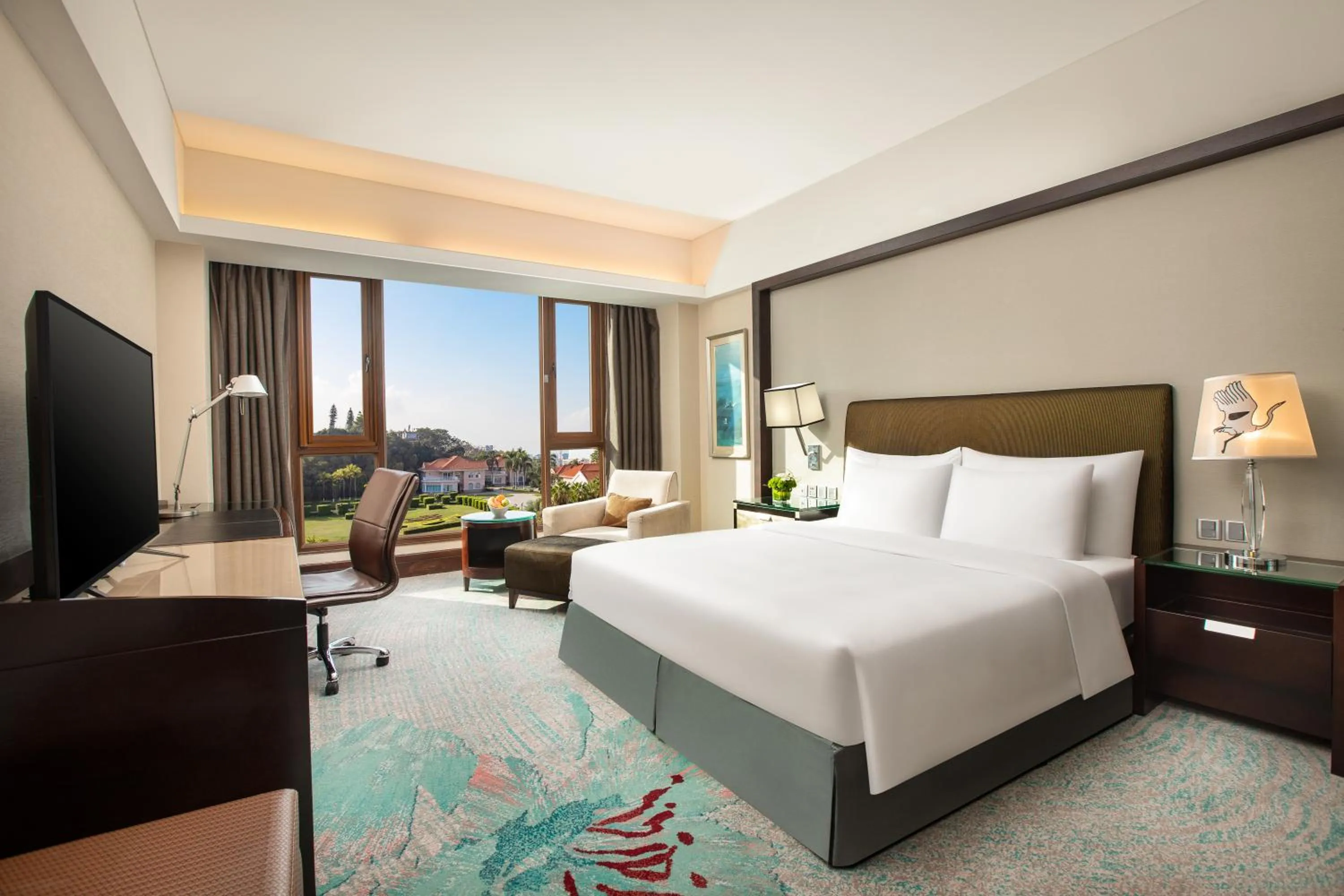 Photo of the whole room, Bed in Xiamen C&D Hotel