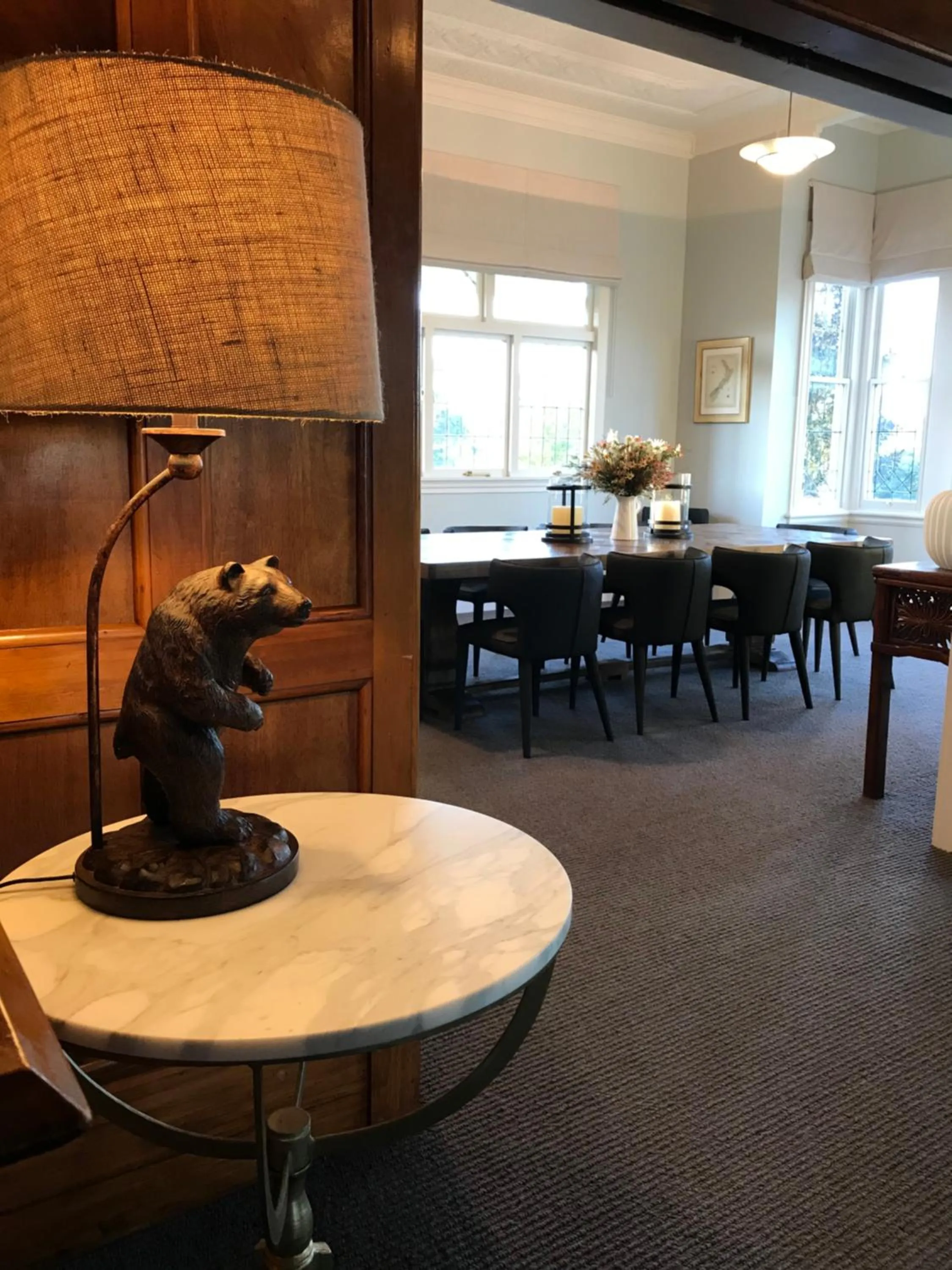 Dining area in Cedar House