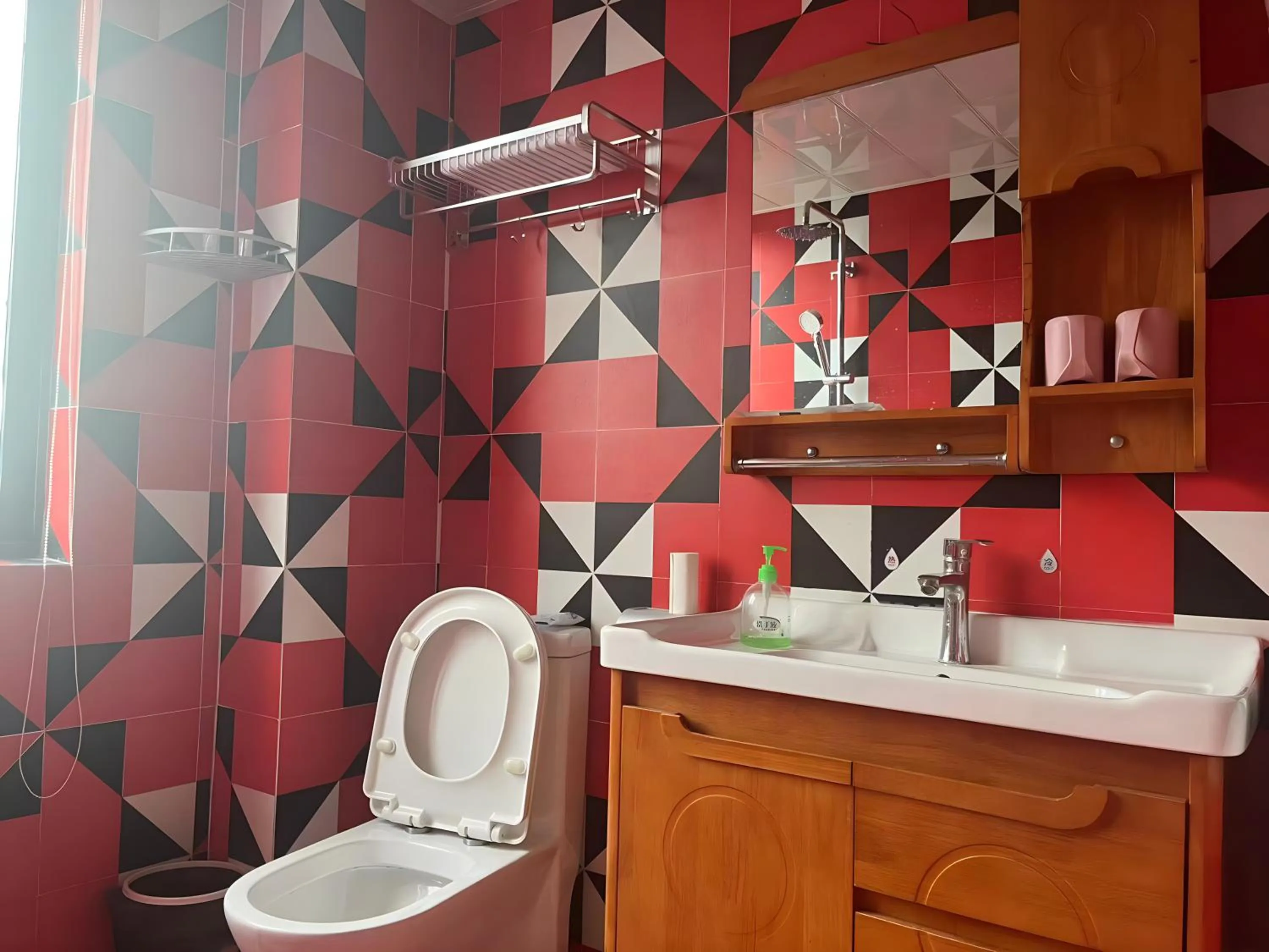 Bathroom in Zhangjiajie Cat Theme Inn