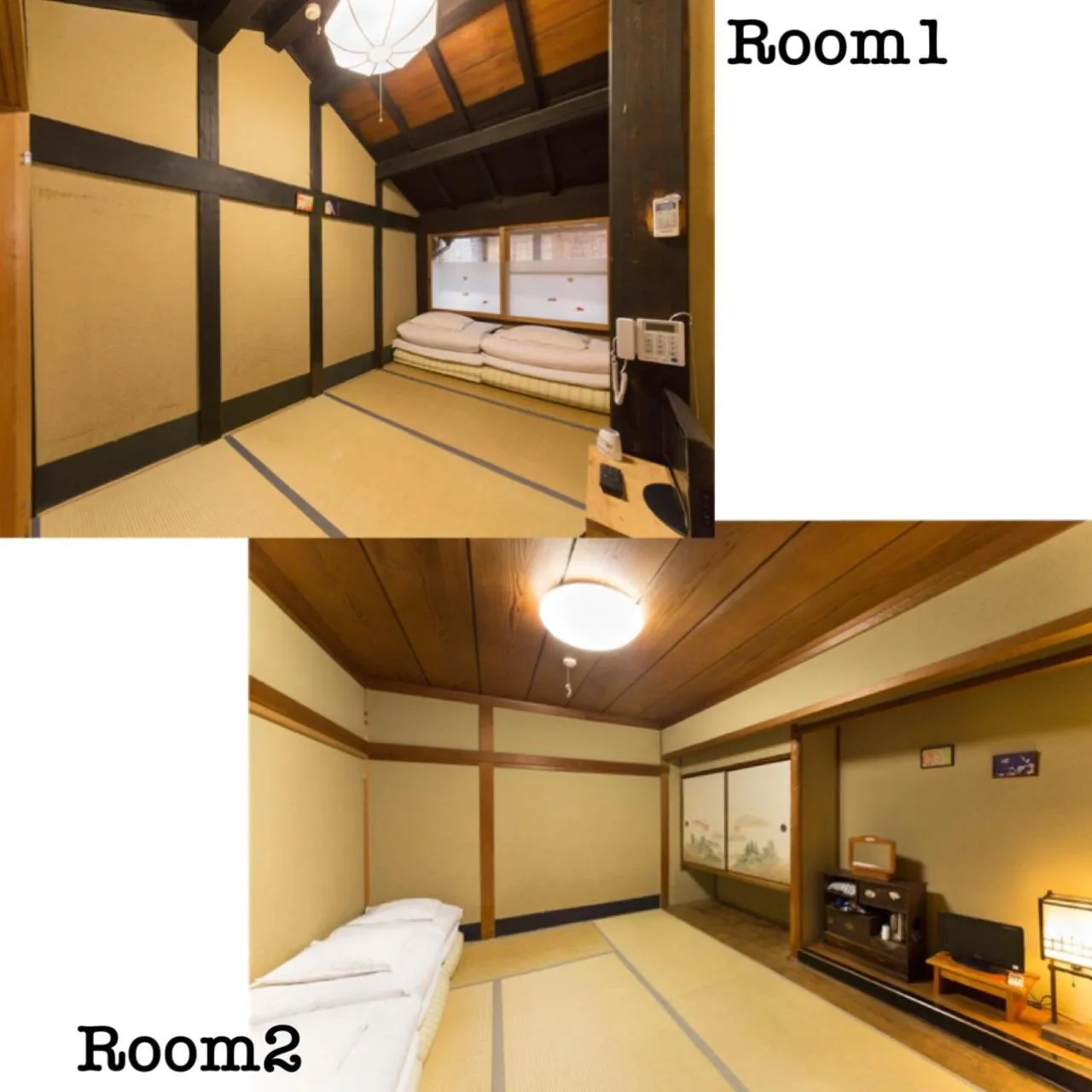 Bed in Nagomi-Ryokan Yuu
