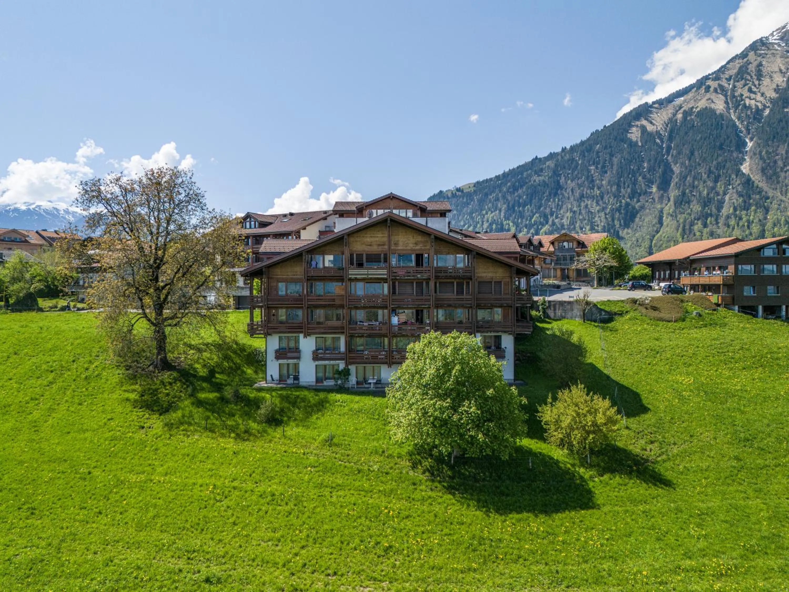 Property building in Hotel Aeschi Park